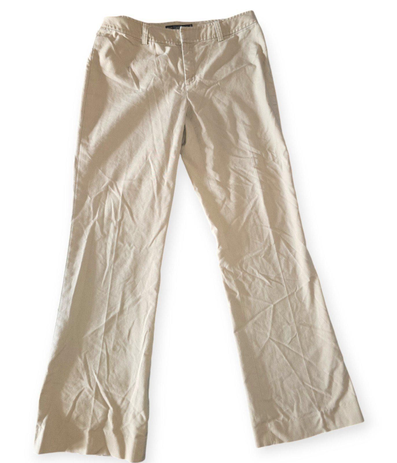 Banana Republic BANANA REPUBLIC MARTIN FIT STRETCH BEIGE PANTS, WOMEN'S 4 Size 27" / US 4 / IT 40 - 2 Thumbnail