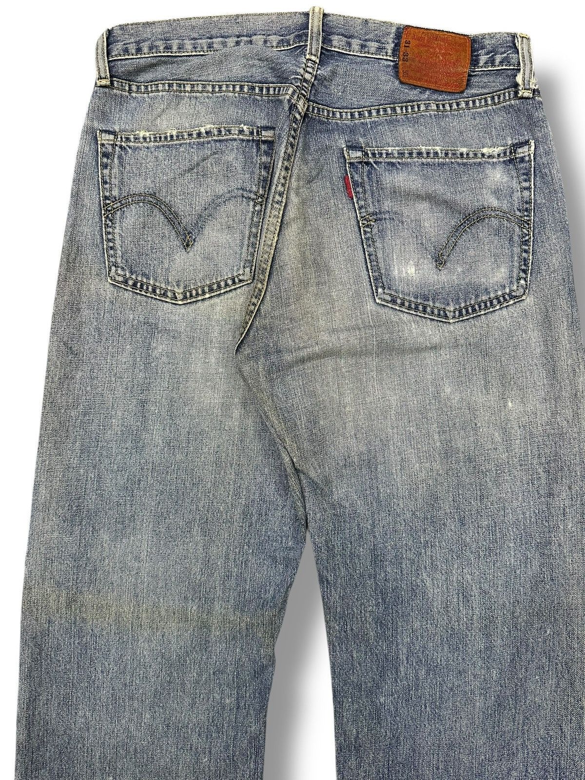 Japanese Brand Distressed Levi's 503 Vintage Baggy Wideleg Style Faded Size US 32 / EU 48 - 7 Thumbnail