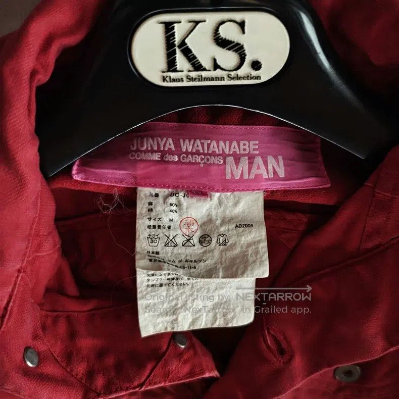 Junya Watanabe Junya Watanabe Red Jacket Size US M / EU 48-50 / 2 - 4 Thumbnail