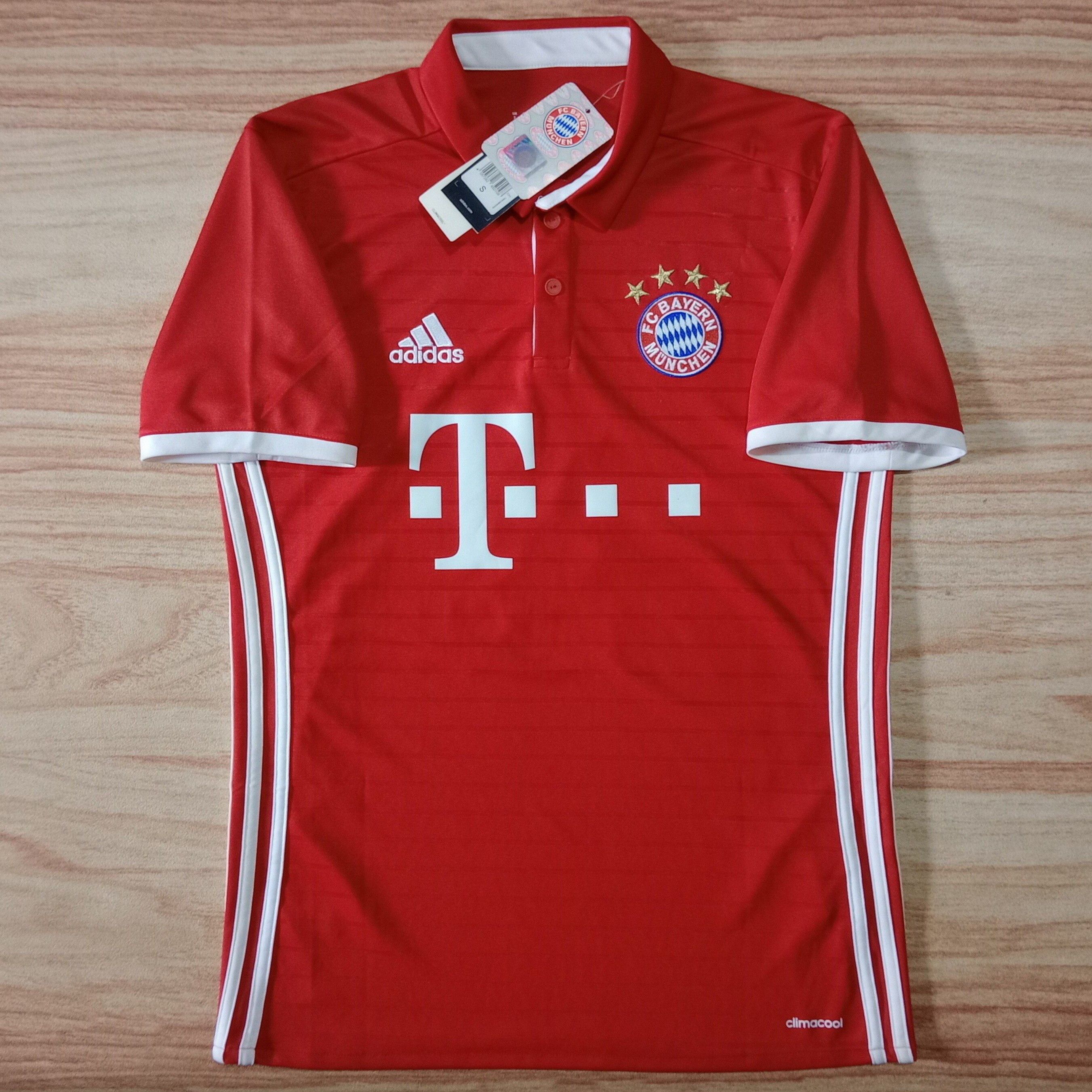 Adidas Bayern Munchen 2016-2017 Home Jersey Robert Lewandowski 9 Size US S / EU 44-46 / 1 - 1 Thumbnail