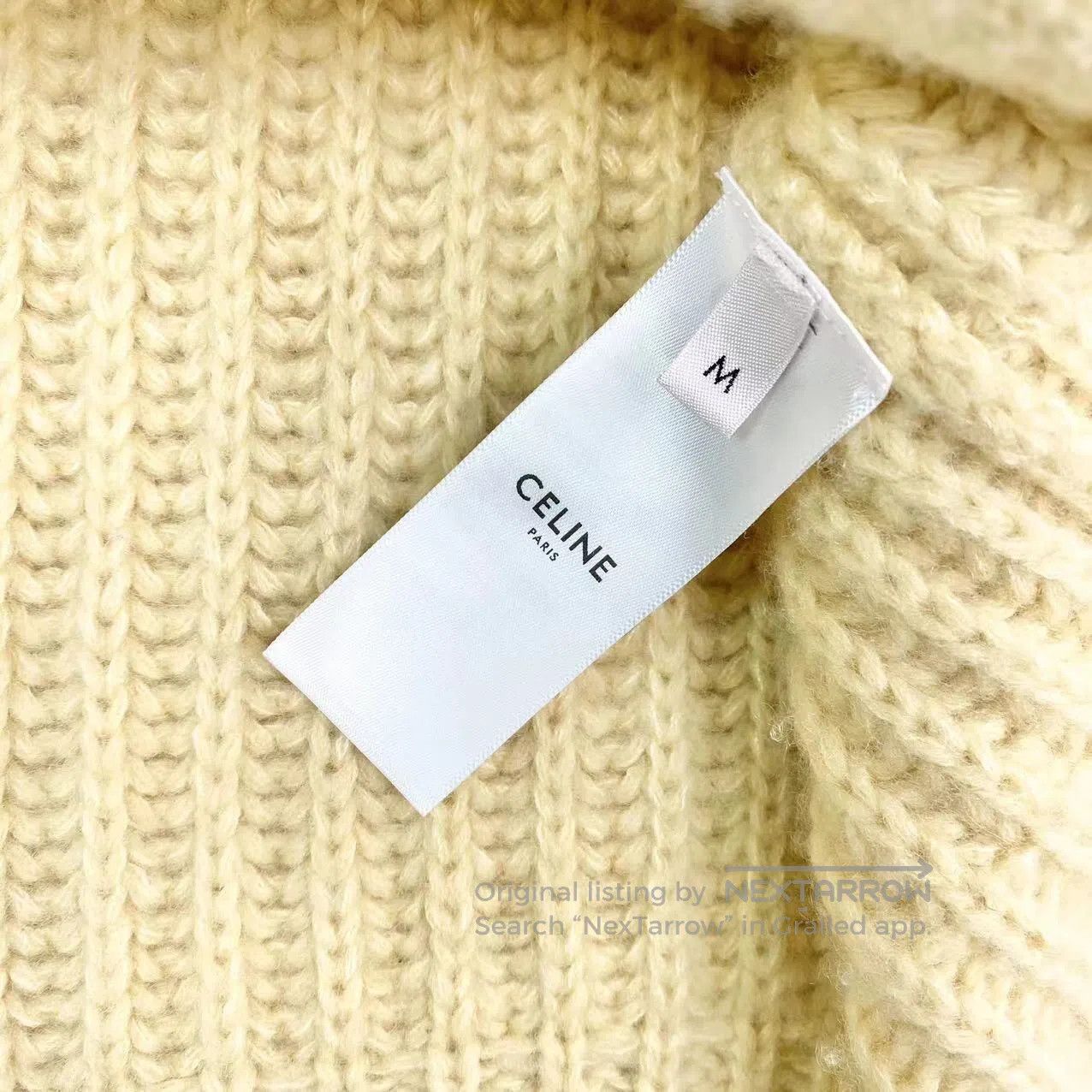 Celine Celine knitting cardigan| Size M / US 6-8 / IT 42-44 - 4 Thumbnail