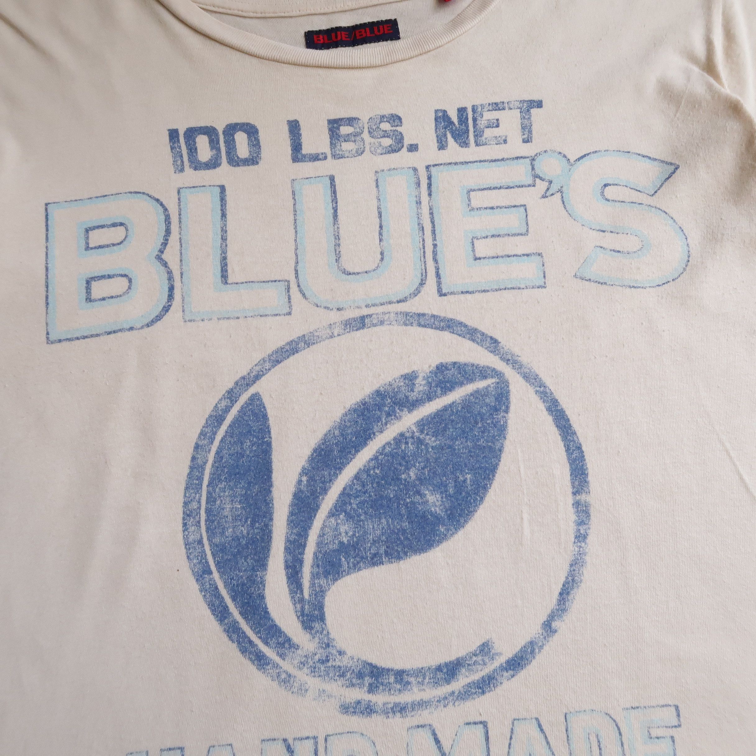 Blue Blue Japan 1990s Blue Blue Japan - Blues Handmade Living T-Shirt Size S / US 4 / IT 40 - 7 Thumbnail