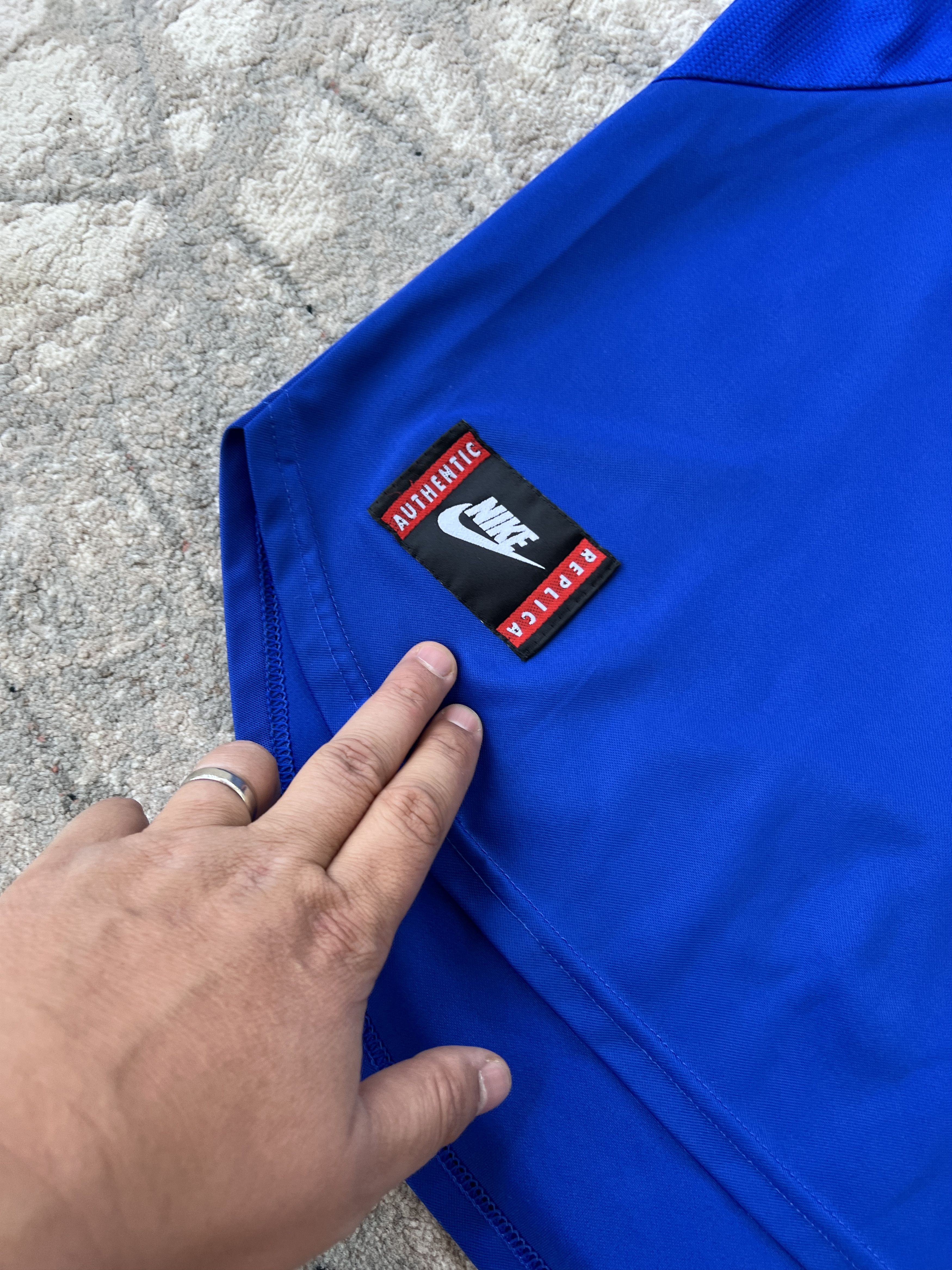 Nike × Vintage Nike Premium Italia Football Jersey Size US XL / EU 56 / 4 - 7 Thumbnail