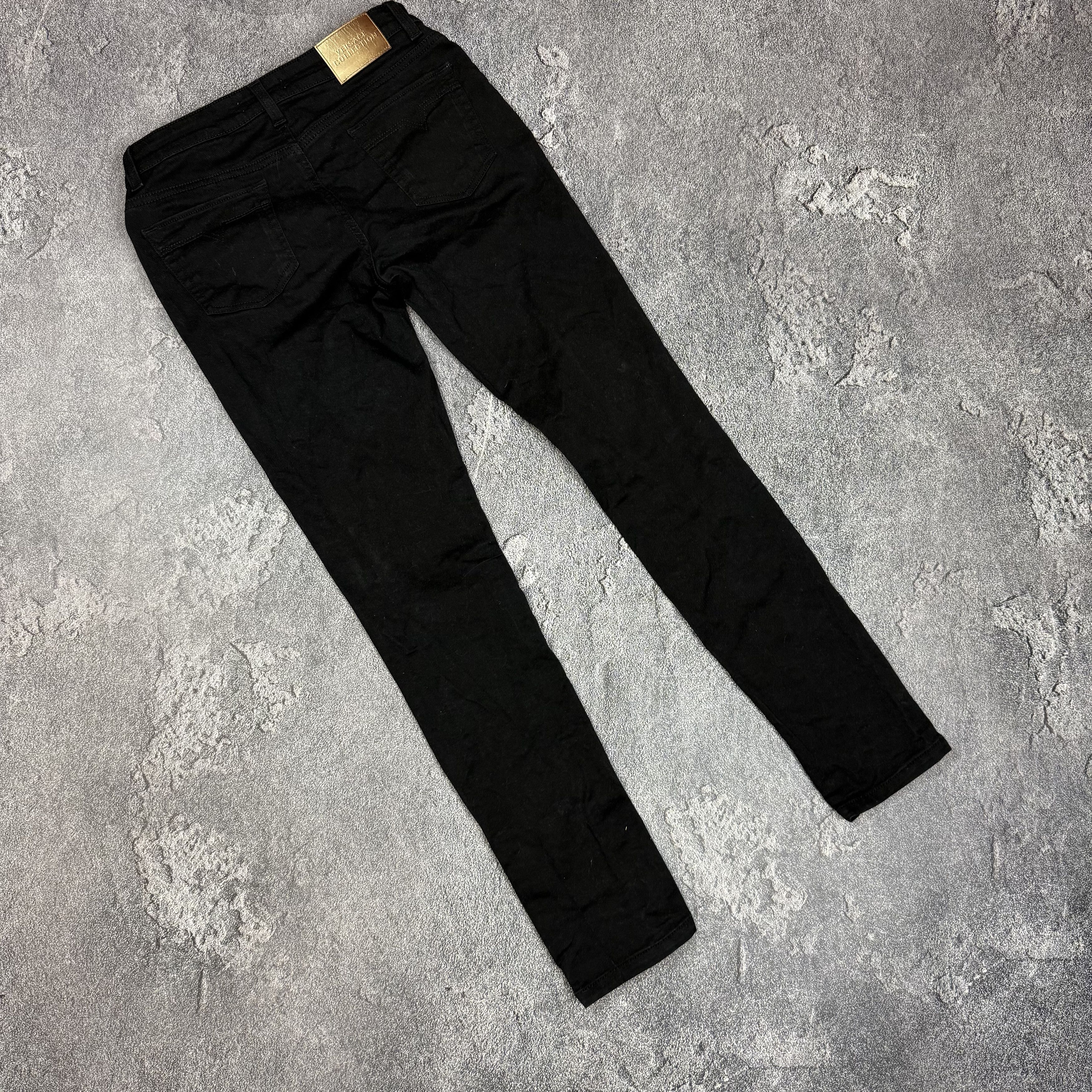 Versace Versace Jeans Couture Vintage y2k Black Jeans Pants Size 26" / US 2 / IT 38 - 7 Thumbnail