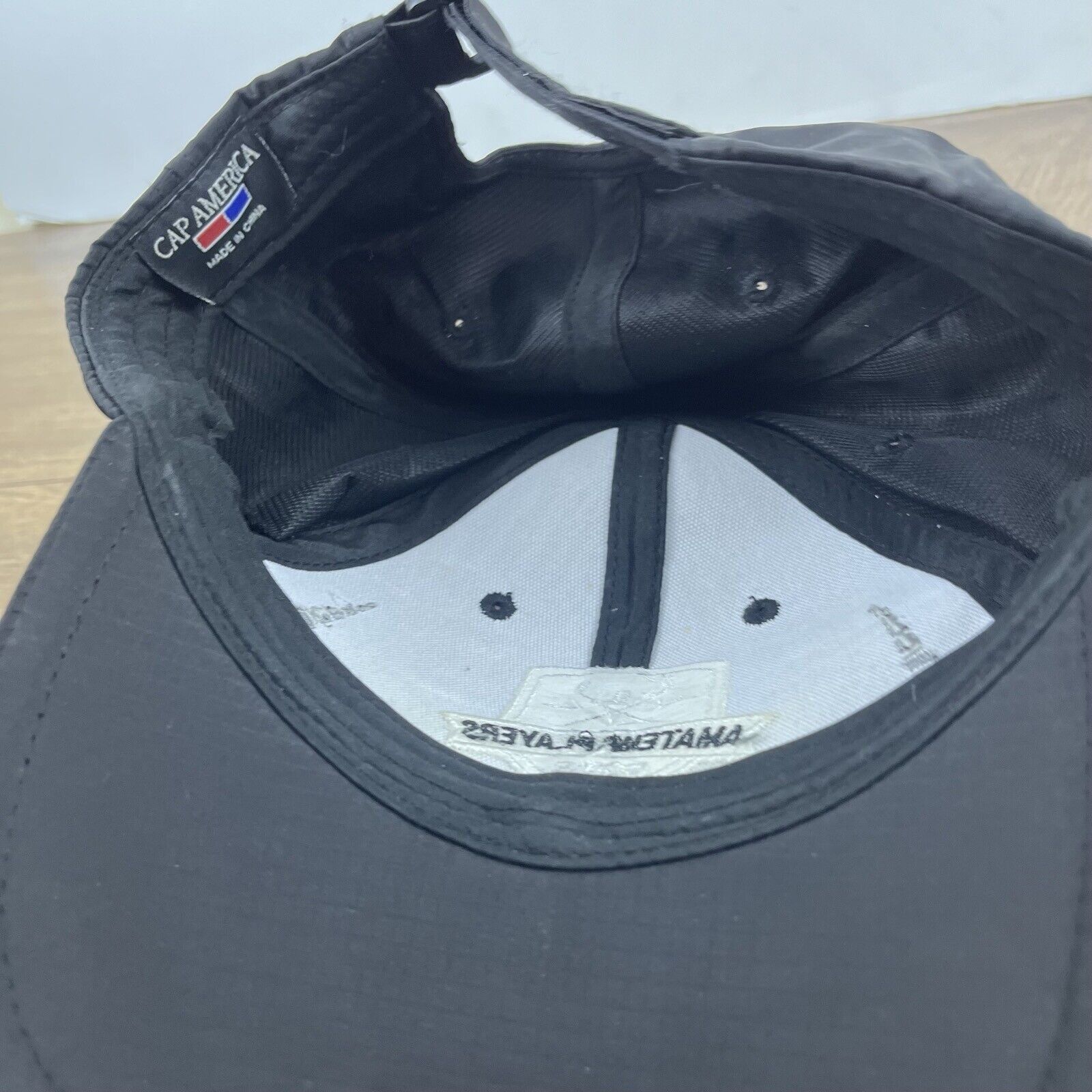 Other Amateur Players Tour Hat Golf Hat Black Hat Adjustable Black Size ONE SIZE - 12 Thumbnail