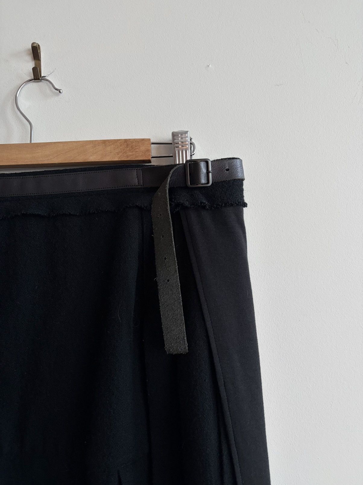 Yohji Yamamoto Yohji Yamamoto Pour Homme Switching Wrap Skirt Size US 34 / EU 50 - 5 Thumbnail