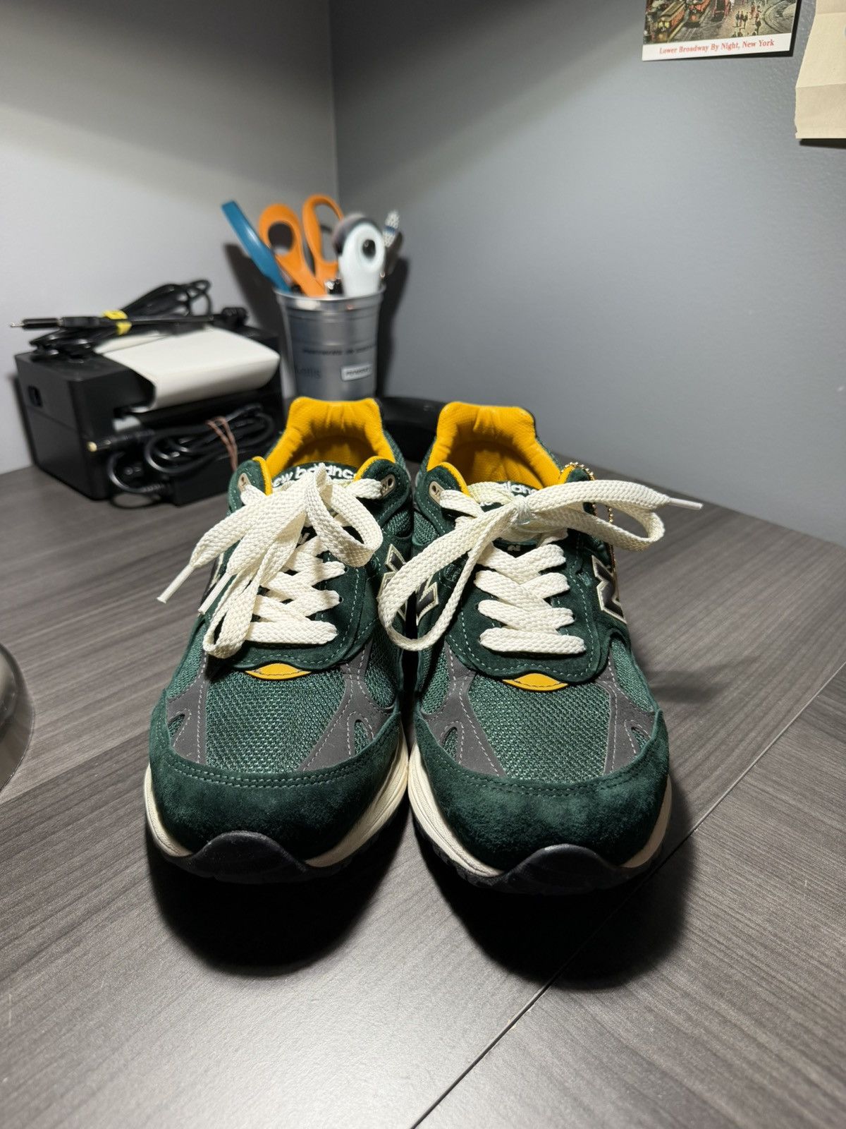 Aime Leon Dore × New Balance Aimé Leon Dore x New Balance Mulberry Green 993 Size US 8.5 / EU 41-42 - 4 Thumbnail