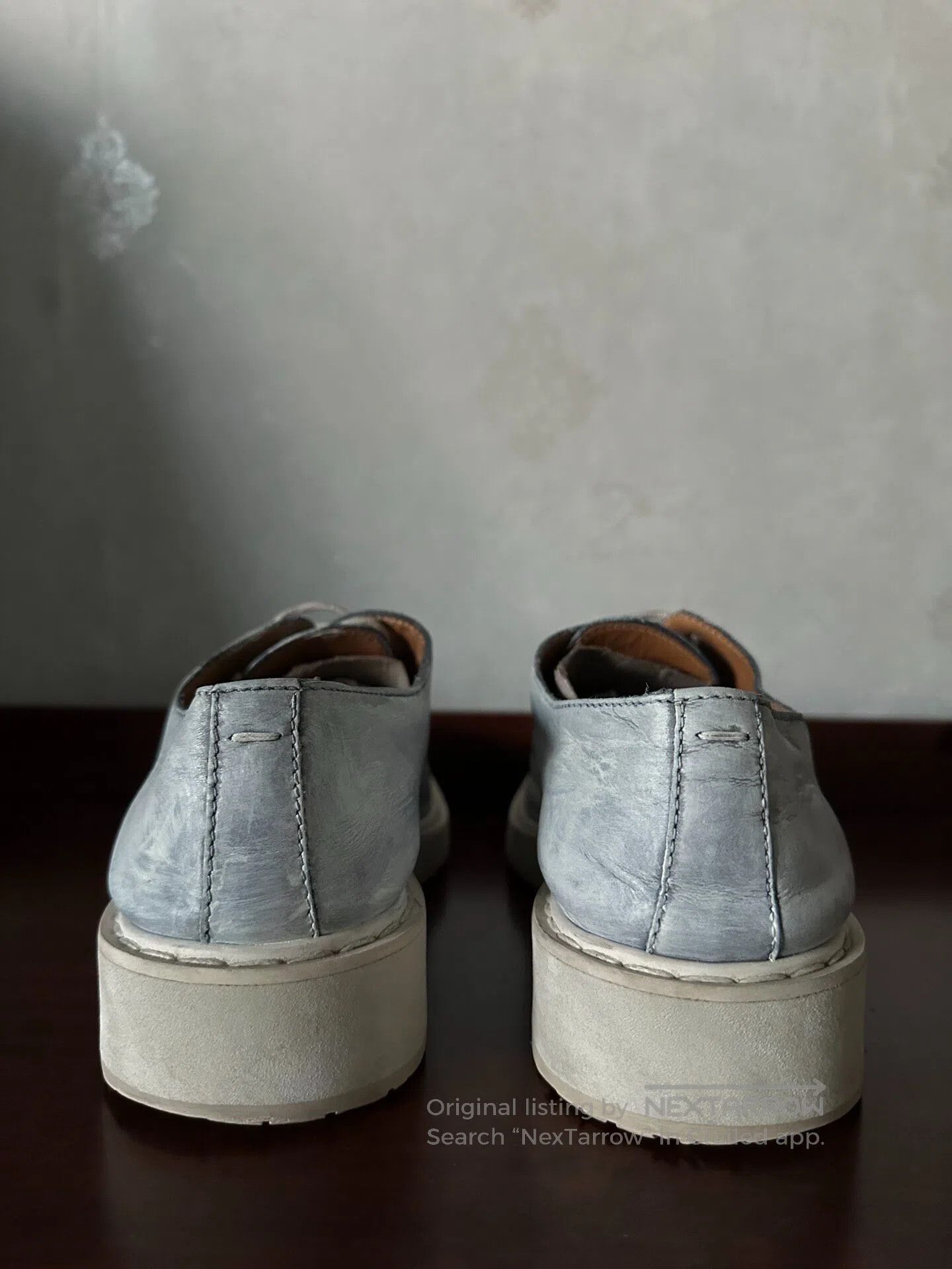 Maison Margiela Maison Margiela EPTPaint the flat-soled Der shoes.| Size US 9 / EU 42 - 3 Thumbnail