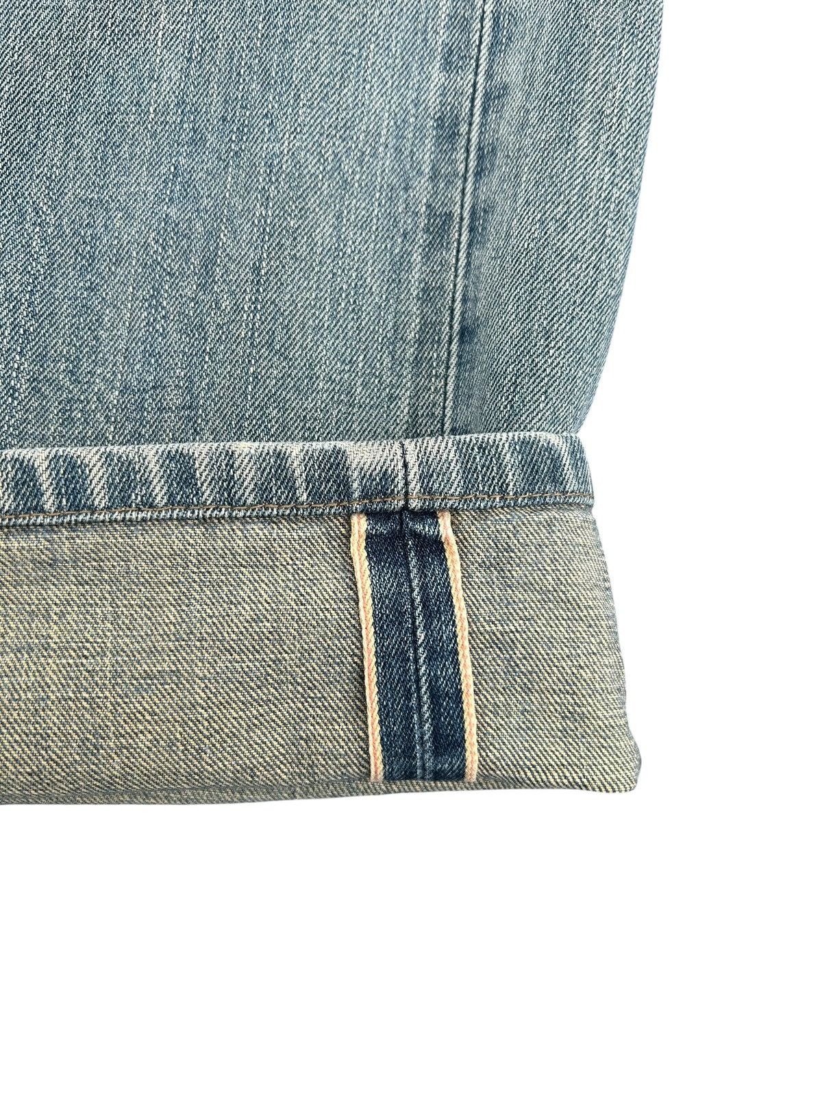 Kapital Vintage Edwin 505 Selvedge Distressed Denim Jeans Size US 33 - 2 Thumbnail