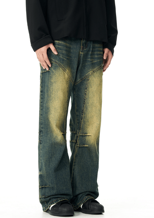 Japanese Brand × Jean American retro distressed Cleanfit loose casual jeans y2k Size US 32 / EU 48 - 3 Thumbnail