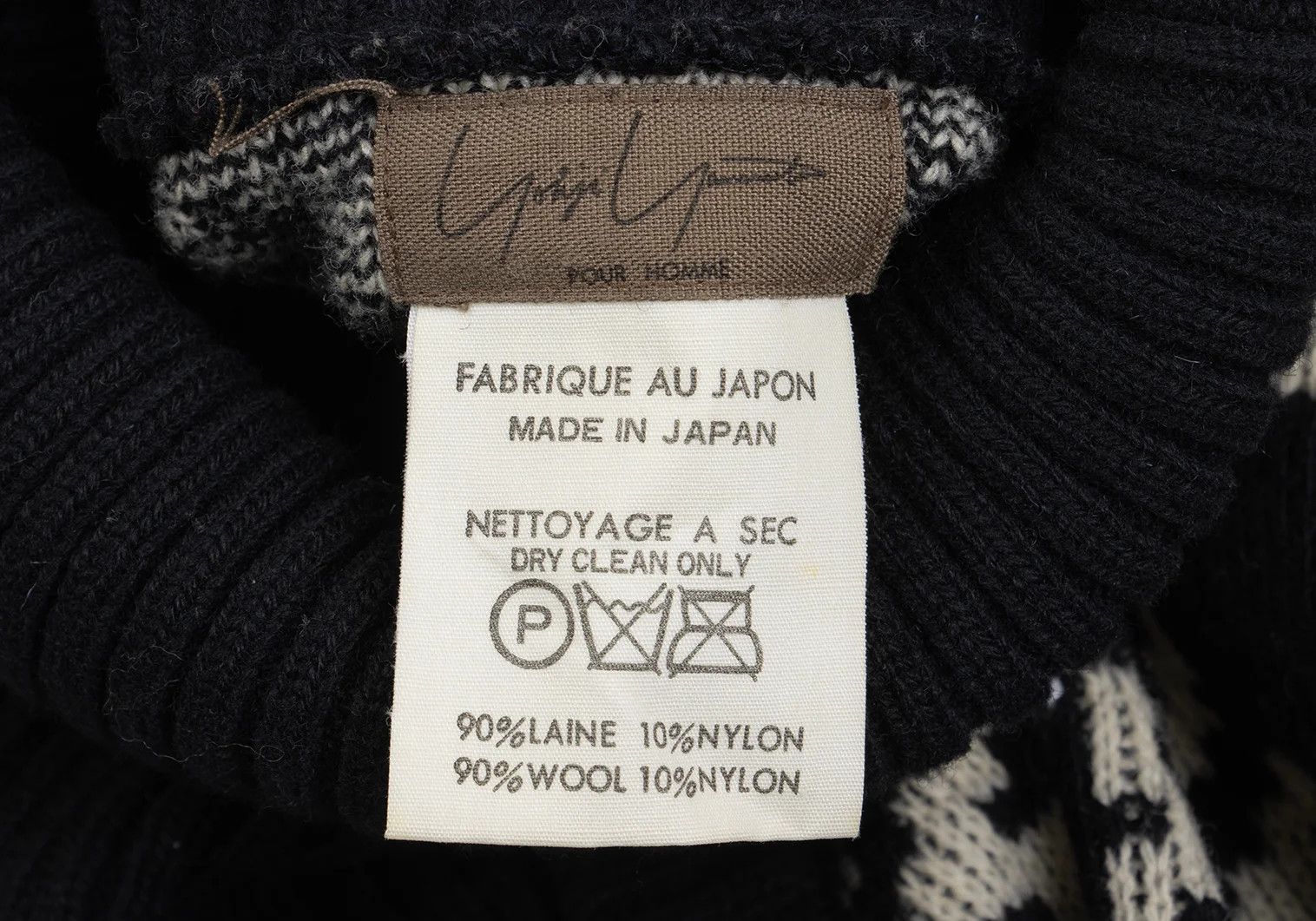 Yohji Yamamoto Yohji Yamamoto Layered Design Turtleneck Sweater Size US XL / EU 56 / 4 - 17 Thumbnail