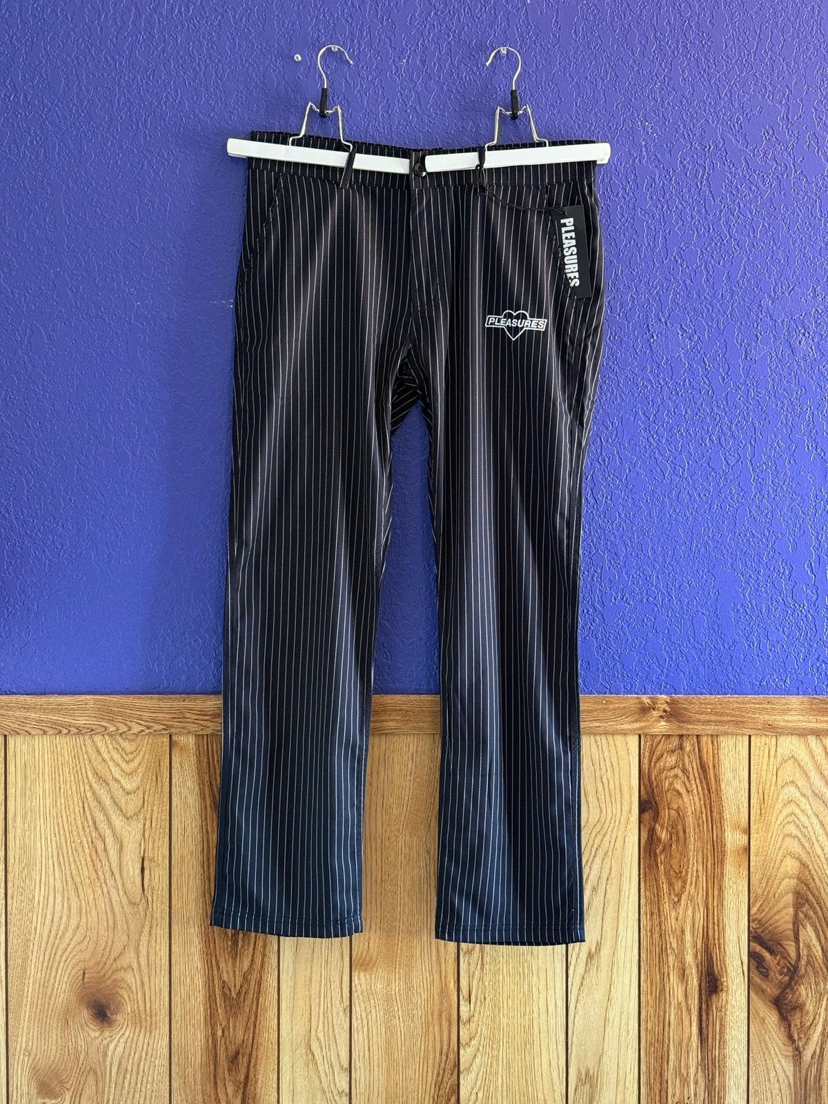 Pleasures Pleasures Promise Pinstripe Pant (34) Size US 34 / EU 50 - 1 Thumbnail