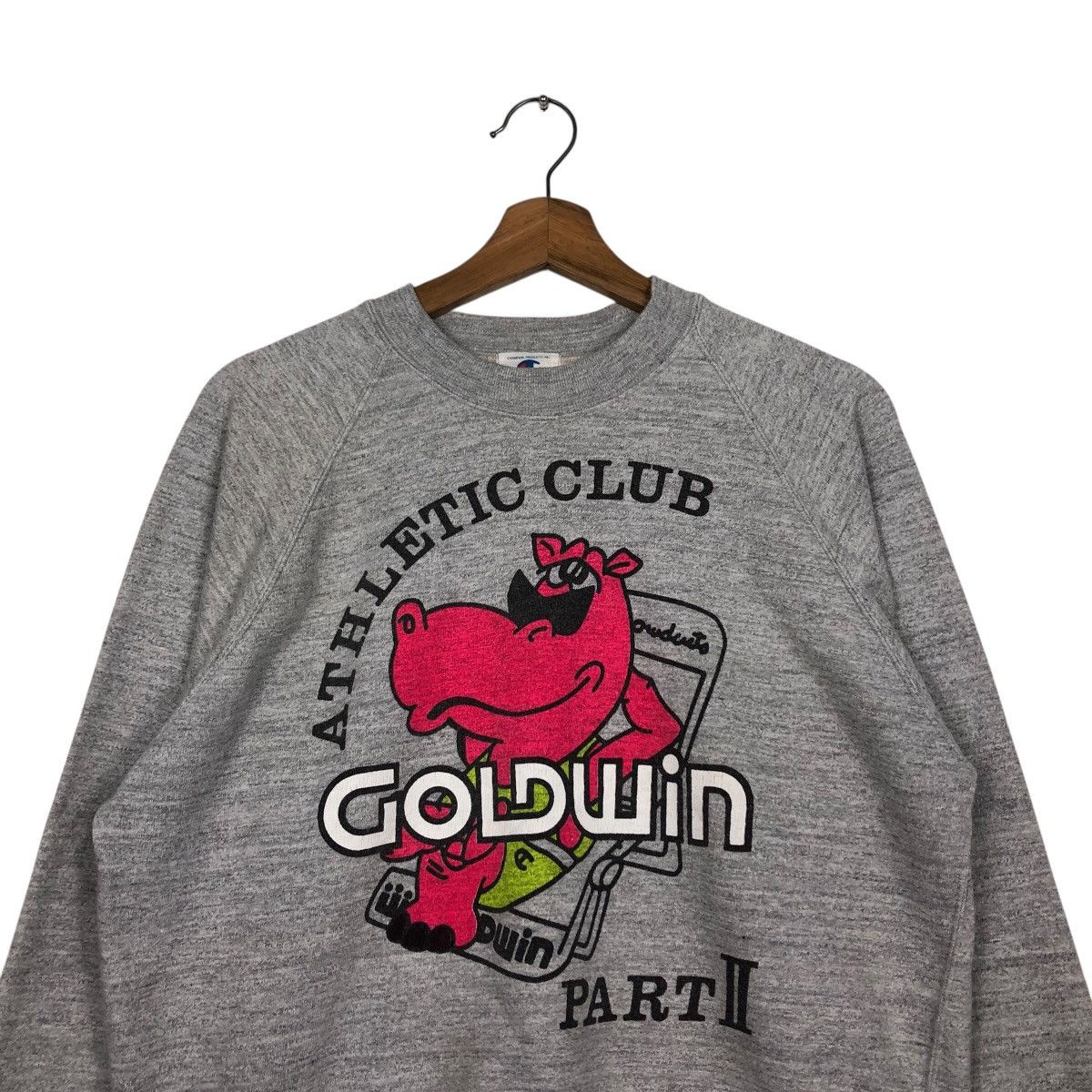 Champion × Japanese Brand × Vintage 📌Vintage Sweatshirt Crewneck Champion Athletic Club Goldwin Size US L / EU 52-54 / 3 - 4 Thumbnail