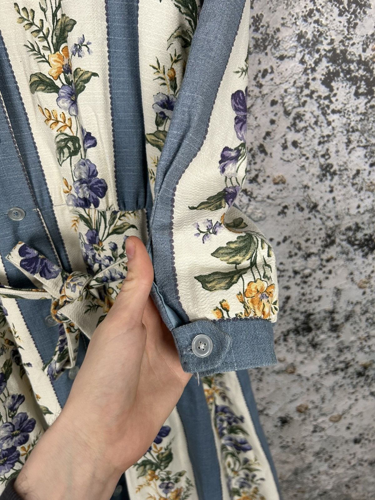 Japanese Brand Avant Garde Floral Coat Jacket Alternative 90s Vintage Size US L / EU 52-54 / 3 - 7 Thumbnail