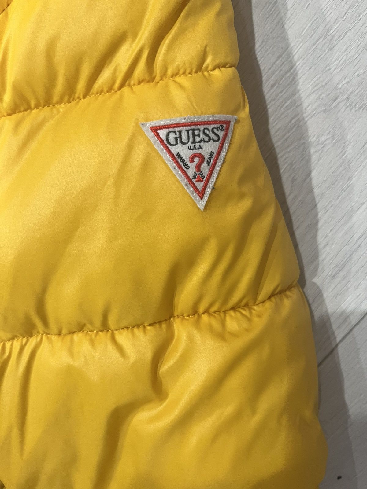 Guess Yellow GUESS Puffer Jacket Size US M / EU 48-50 / 2 - 4 Thumbnail