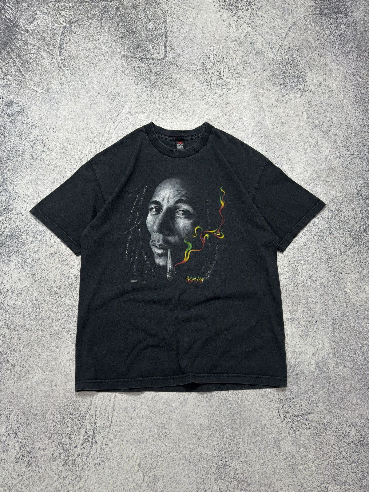 Zion Rootswear VINTAGE ZION ROOTSWEAR BOB MARLEY 2007 RASTAMAN T-SHIRT TEE Size US XL / EU 56 / 4 - 2 Thumbnail
