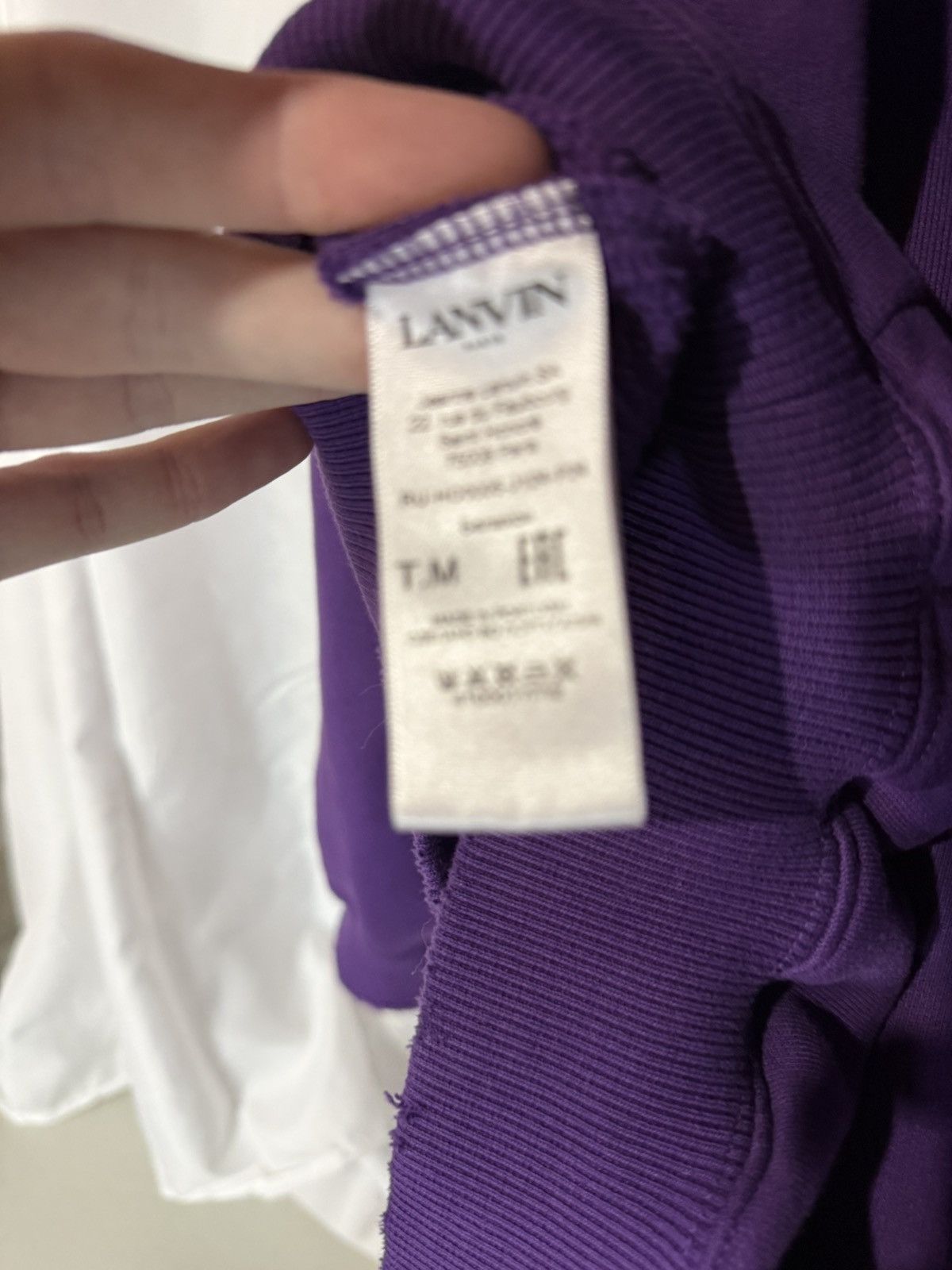 Other Lanvin x Future Purple Logo Hoodie Size Large Rare Collab Size US XL / EU 56 / 4 - 10 Thumbnail