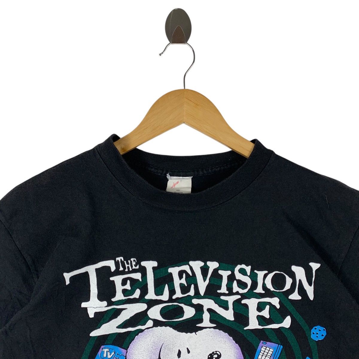Cartoon Network Vintage 90s Snoopy "The Television Zone" Peanuts Tee Size US XL / EU 56 / 4 - 2 Thumbnail