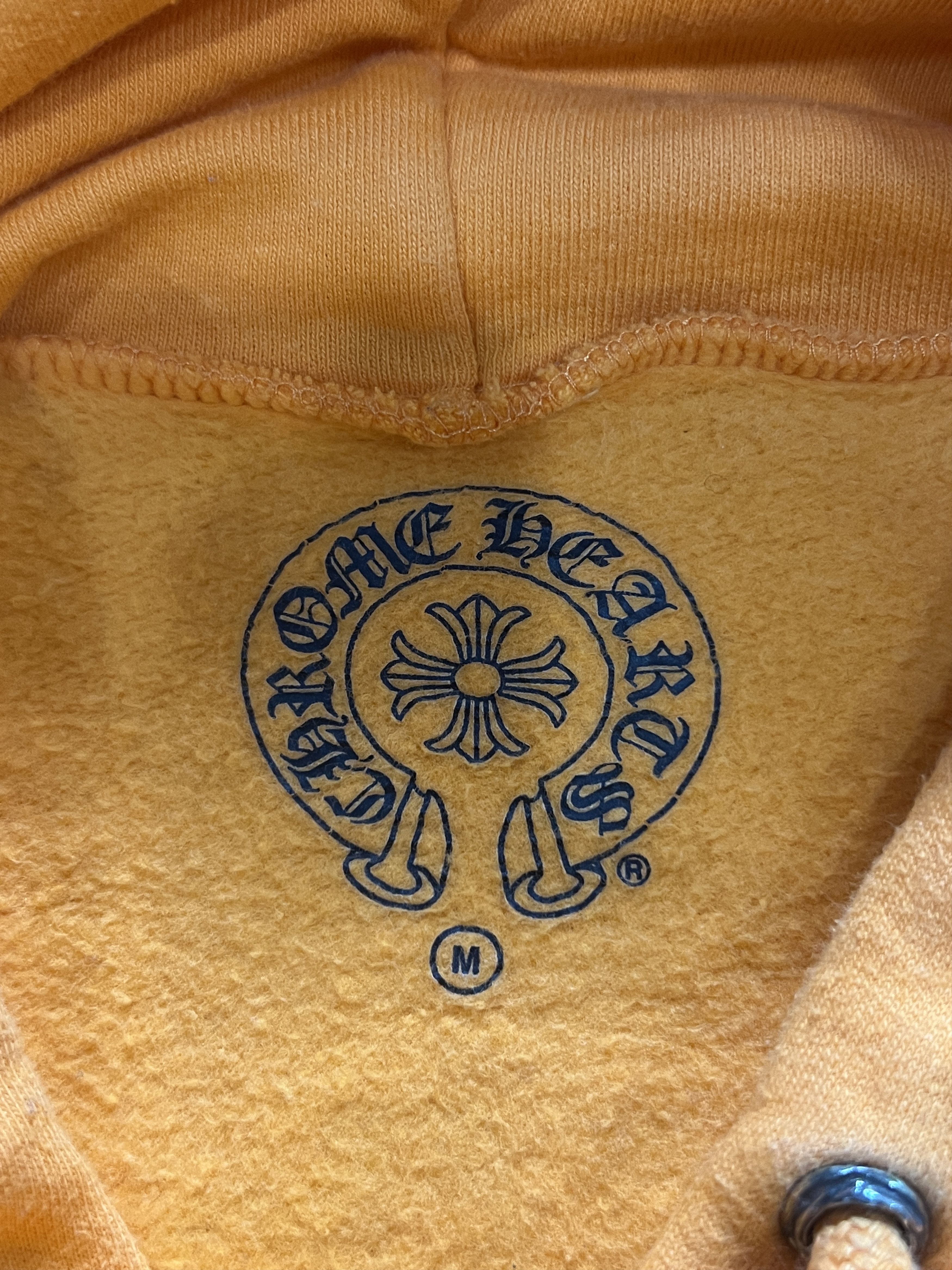 Chrome Hearts × Off-White Chrome Hearts x Off-White 2018 Orange Hoodie Size M Size US M / EU 48-50 / 2 - 9 Thumbnail