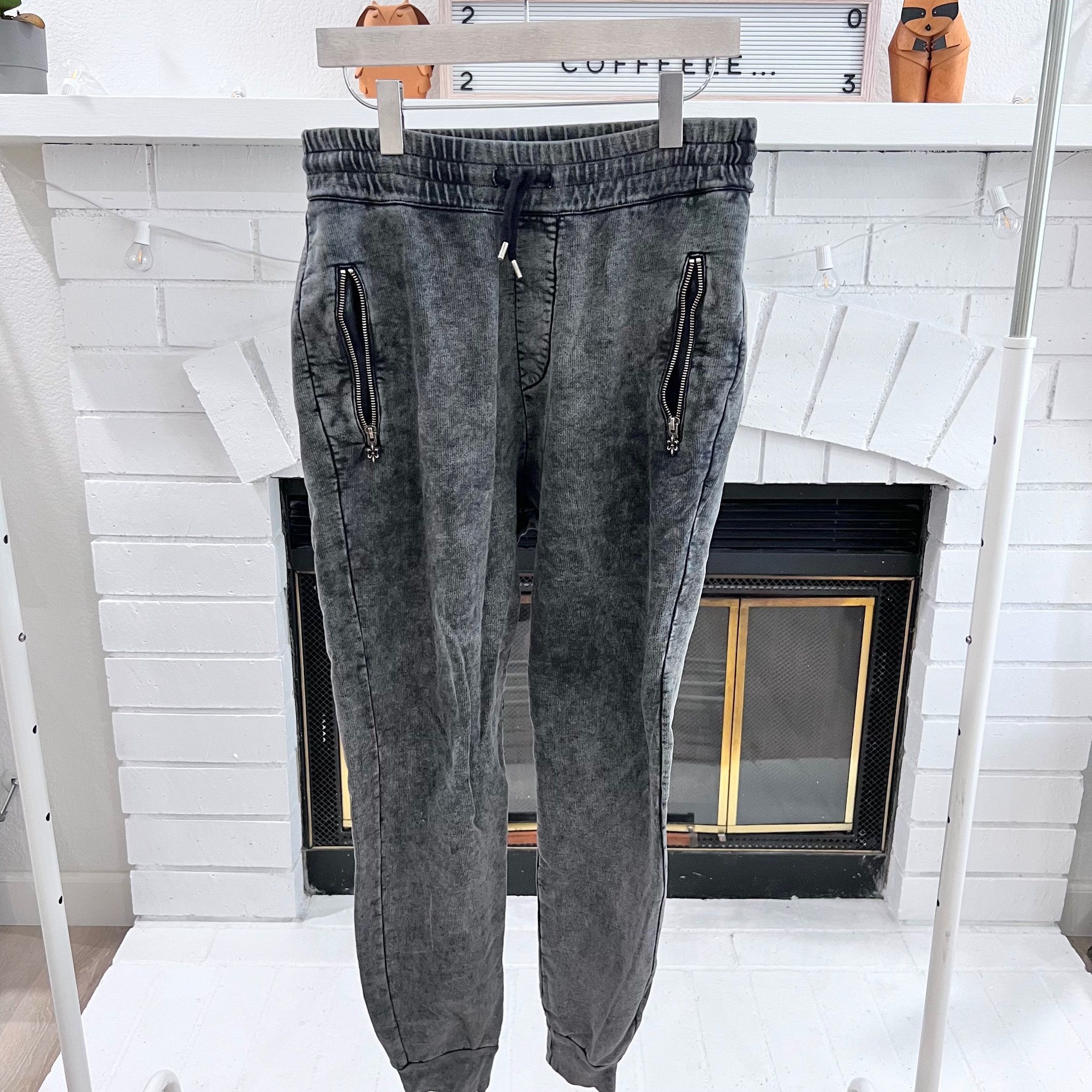 The Kooples The Kooples Paris Metal Pull Pockets Drawstring Jogger Size US 31 - 1 Thumbnail