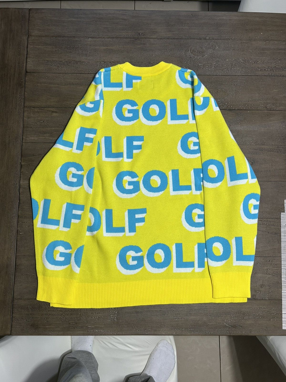 Golf Wang 3D Logo Sweater - Yellow Size US L / EU 52-54 / 3 - 2 Thumbnail