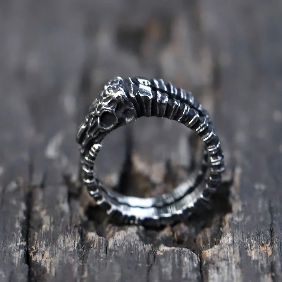 Other Sheep Skull Head Ring Size ONE SIZE - 4 Thumbnail