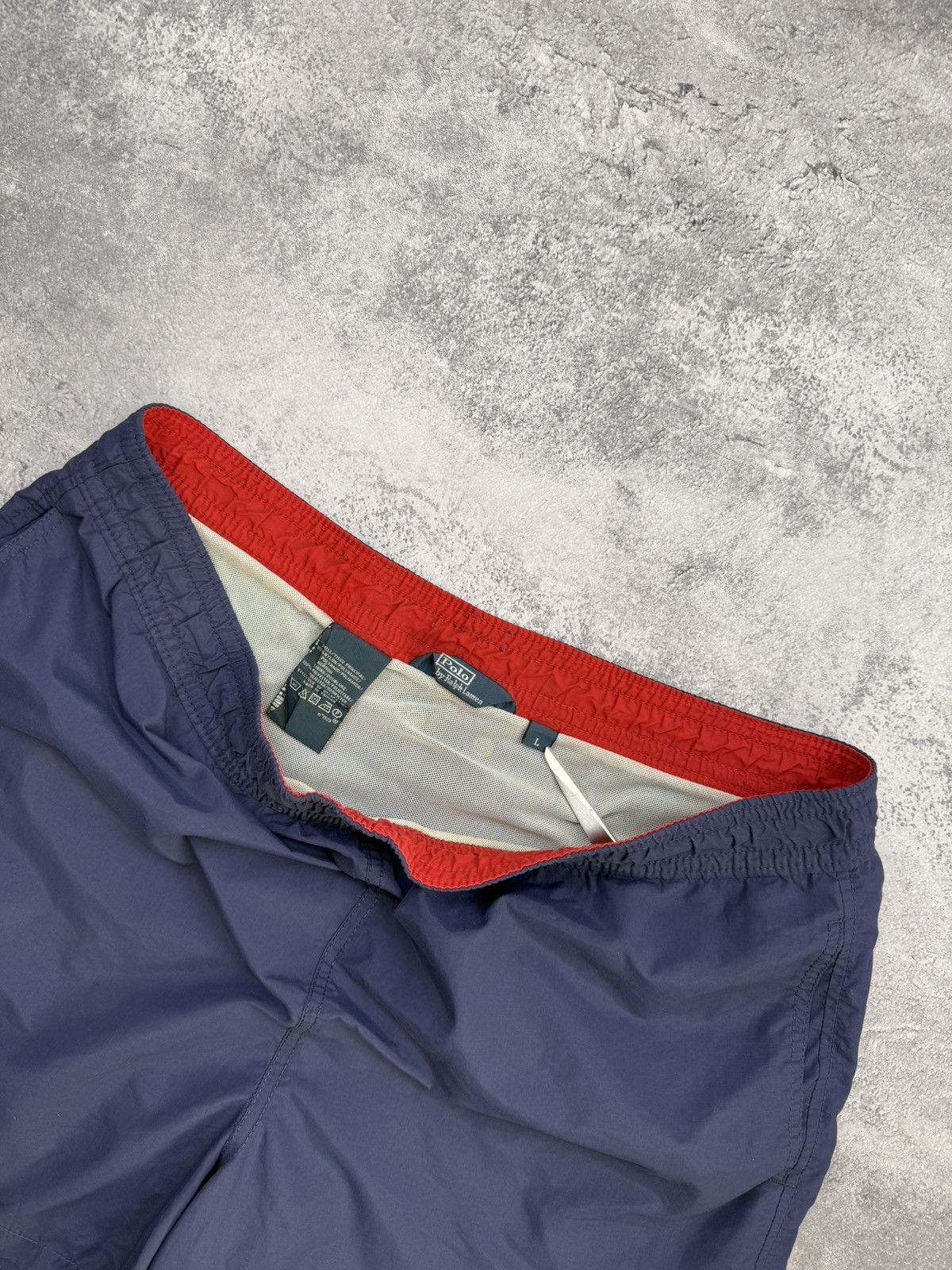 Polo Ralph Lauren Vintage Polo Ralph Lauren Nylon Swimming Shorts Y2K Size US 34 / EU 50 - 8 Thumbnail