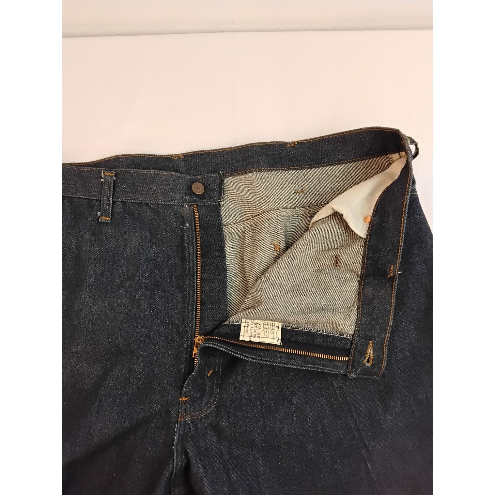 JCPenney JCPenny Denim Jeans Men's 44 x 26 Dark Wash Vintage 1980s Size US 44 / EU 60 - 6 Thumbnail