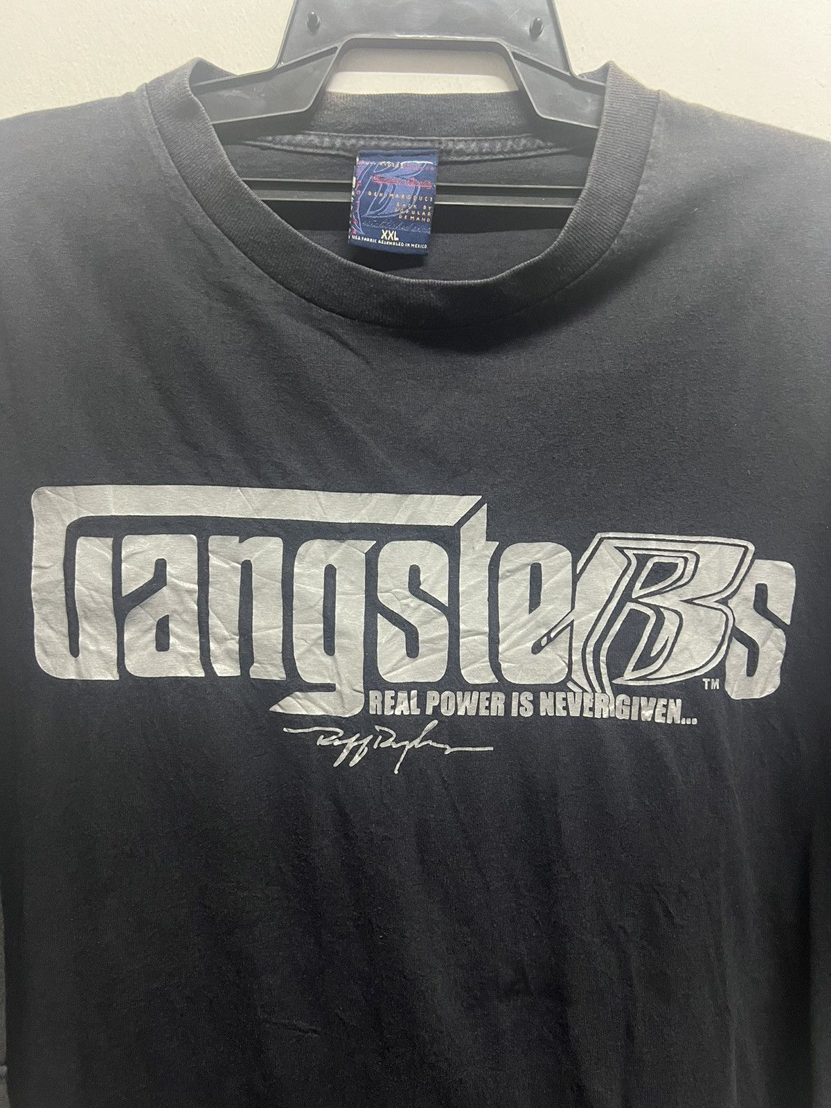 Rap Tees × Ruff Ryders × Vintage Vintage 90’s Ruff Ryders Gangsta Tee Size US XL / EU 56 / 4 - 2 Thumbnail