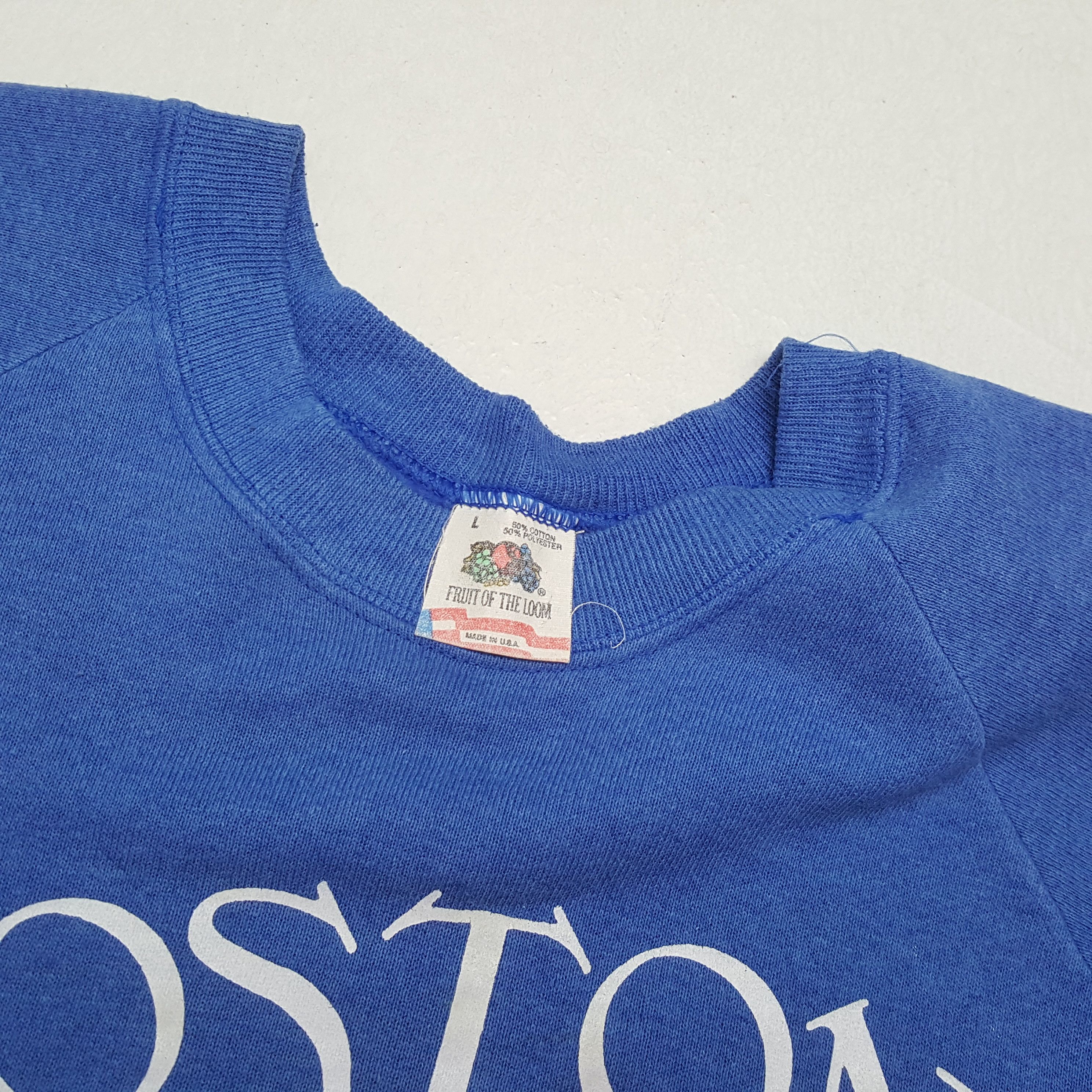 Vintage Vintage BOSTON American State Promo Vintage Sweatshirt Size US M / EU 48-50 / 2 - 8 Thumbnail