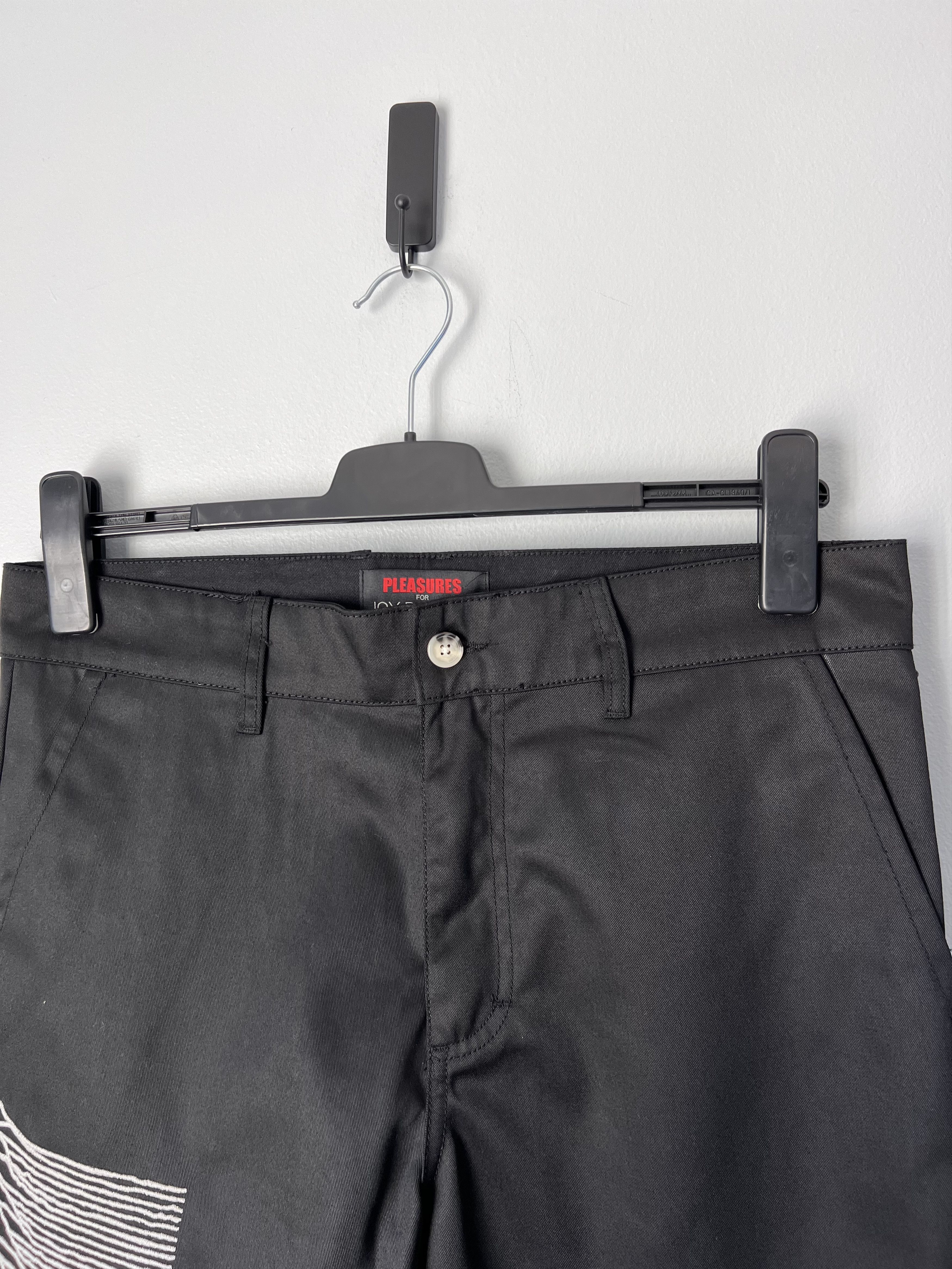 Joy Division × Pleasures Pleasures Joy Division Shadow Play Work Pants in Black Size US 34 / EU 50 - 2 Thumbnail