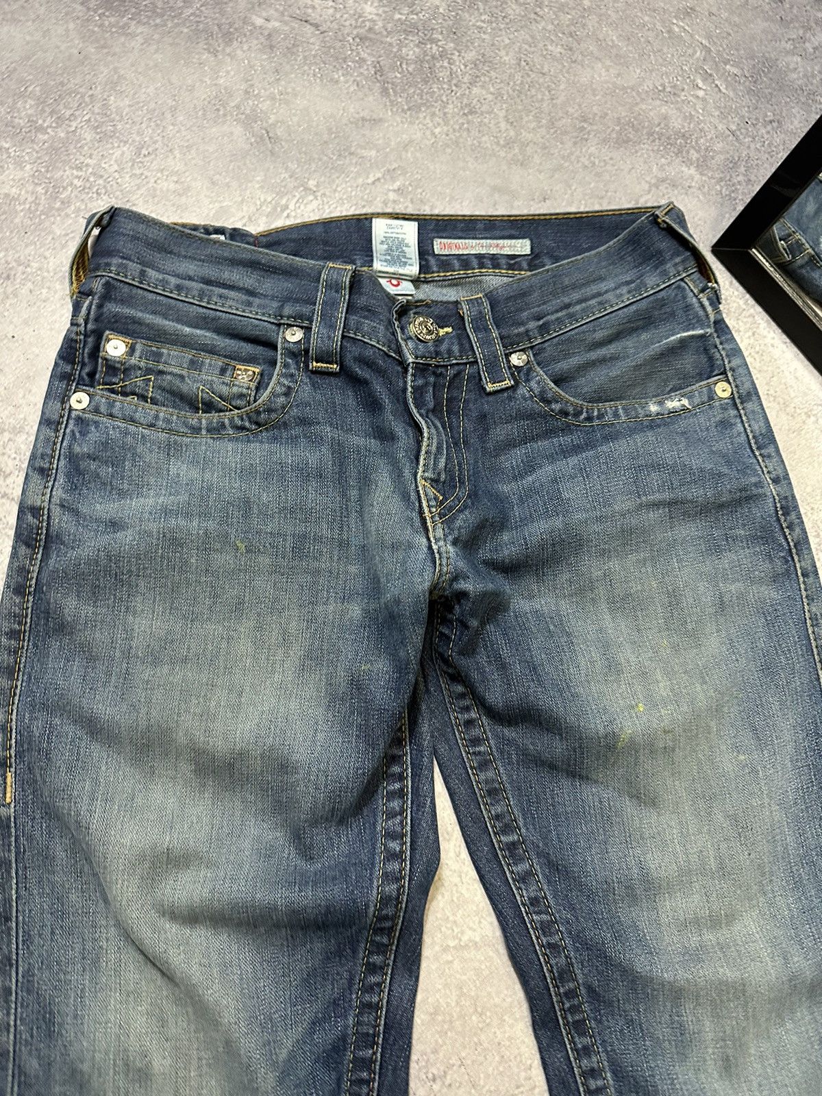 Jean True Religion jeans vintage straight USA Size US 30 / EU 46 - 7 Thumbnail
