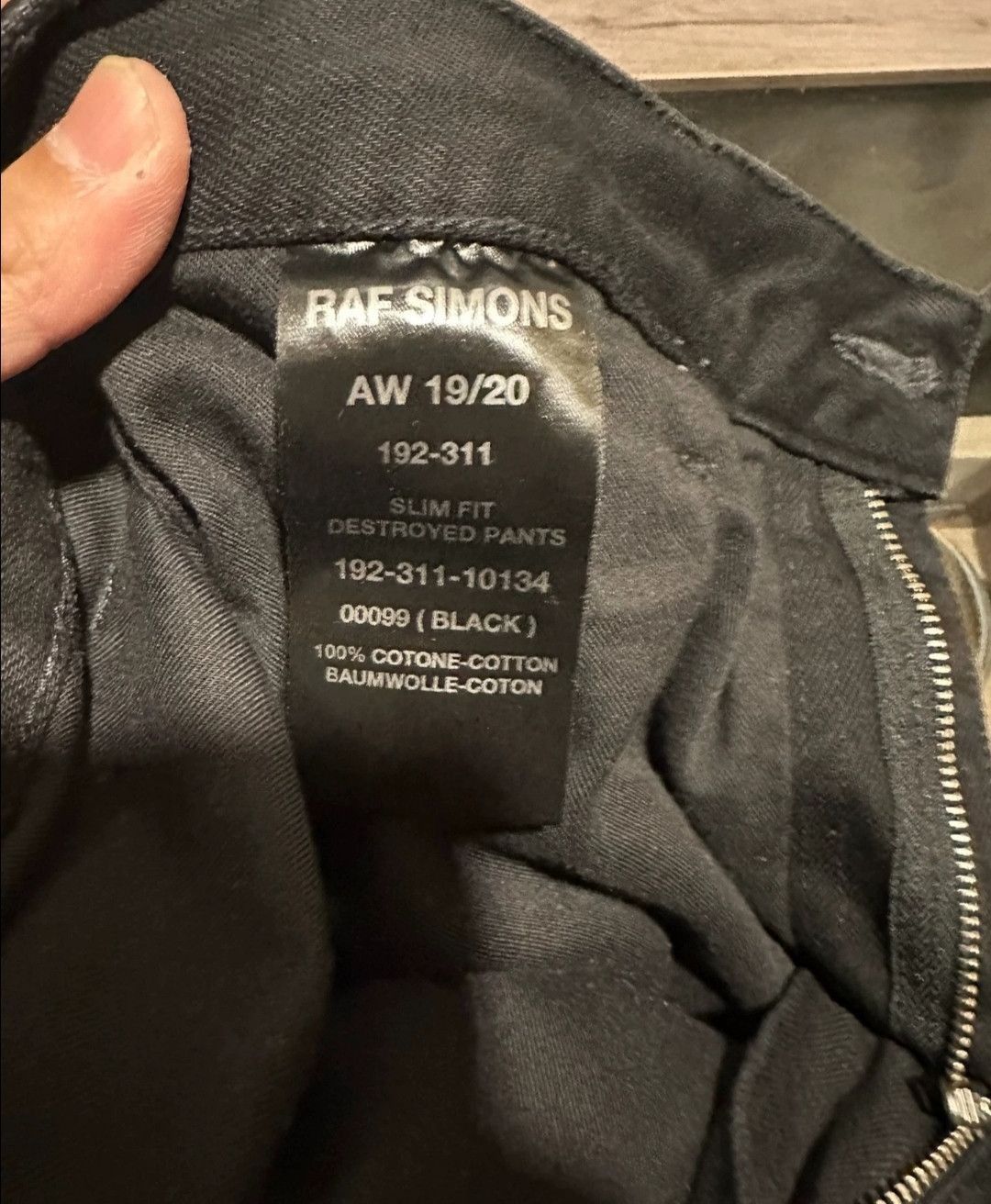 Raf Simons raf simons double damage slimming pants1 Size US 33 - 5 Thumbnail