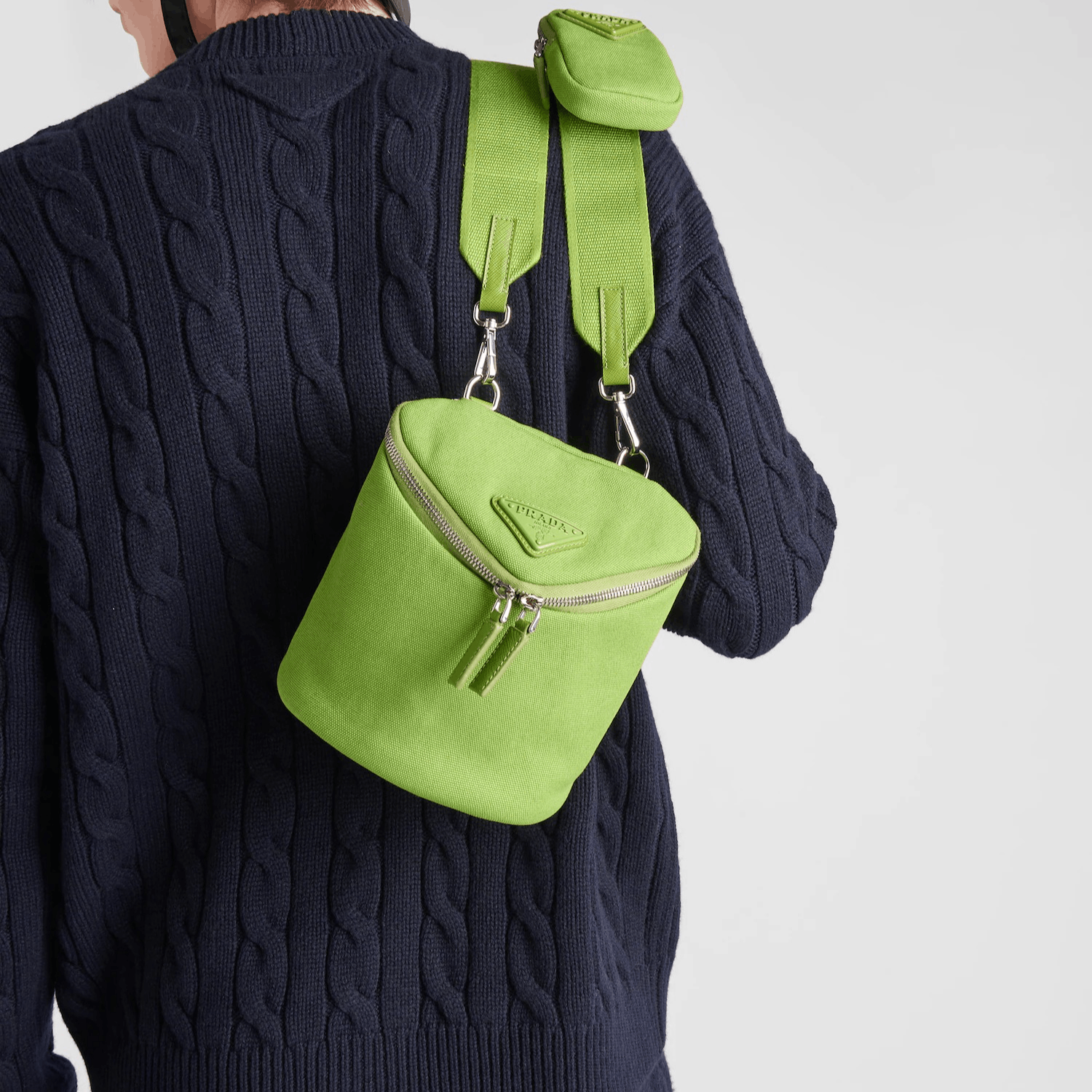 Prada o1mt1gz0225 Size: OS / Crossbody Bag in Acid Green Size ONE SIZE - 5 Thumbnail