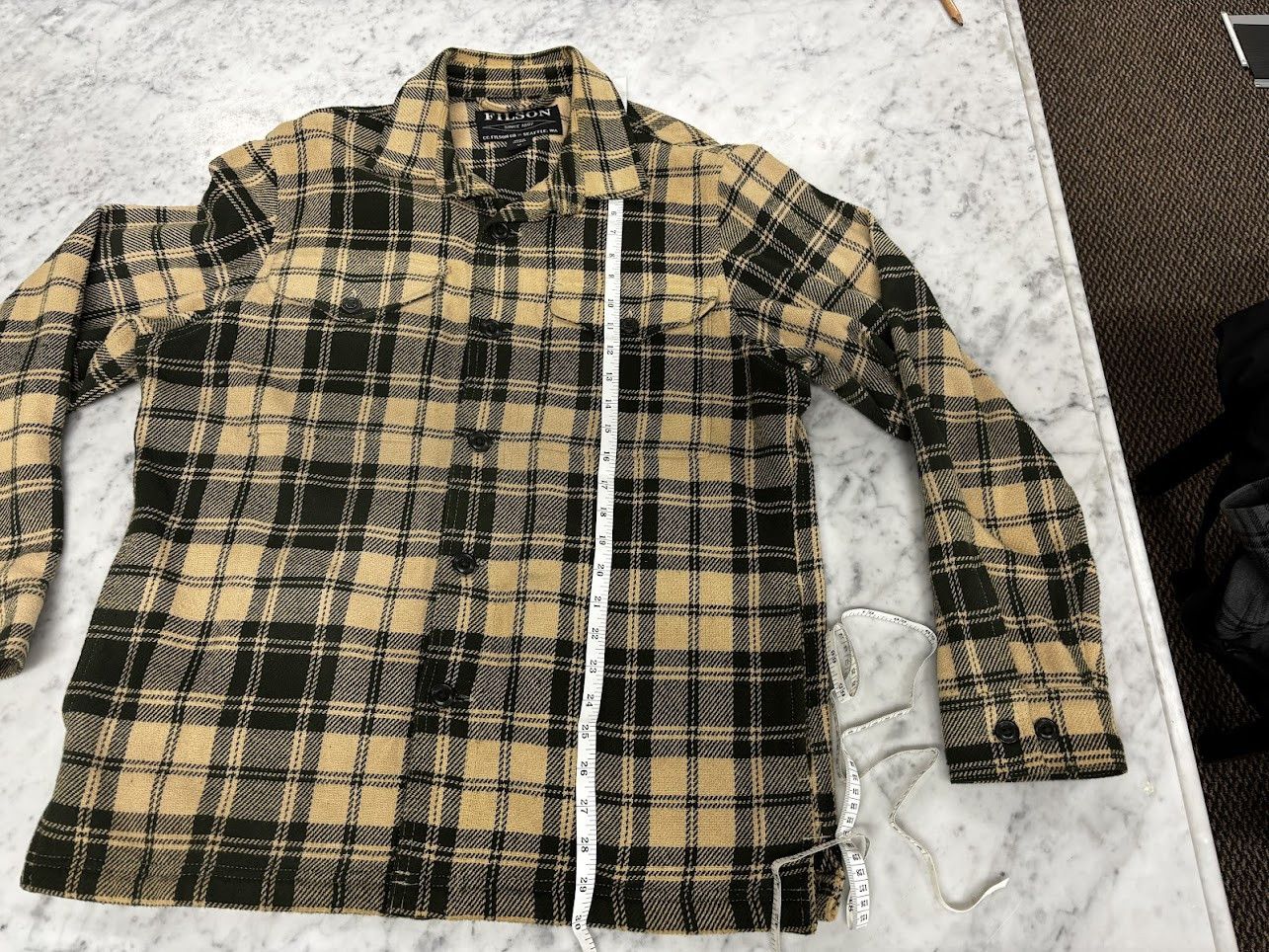 Filson Filson Deer Island Jac-Shirt in Dark Cream/Green Size US M / EU 48-50 / 2 - 4 Thumbnail