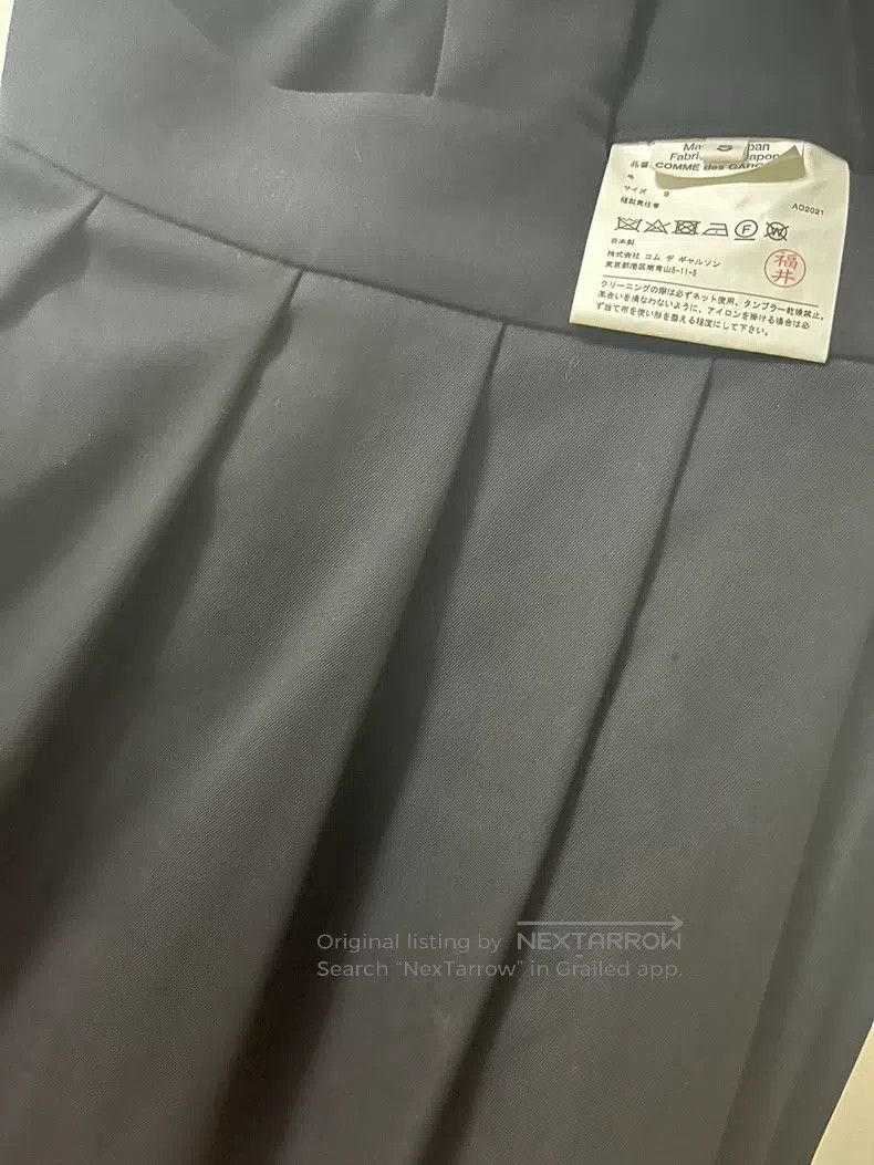 Comme des Garcons Comme Des Garcons Wool pinafore dress in size S Size S / US 4 / IT 40 - 3 Thumbnail
