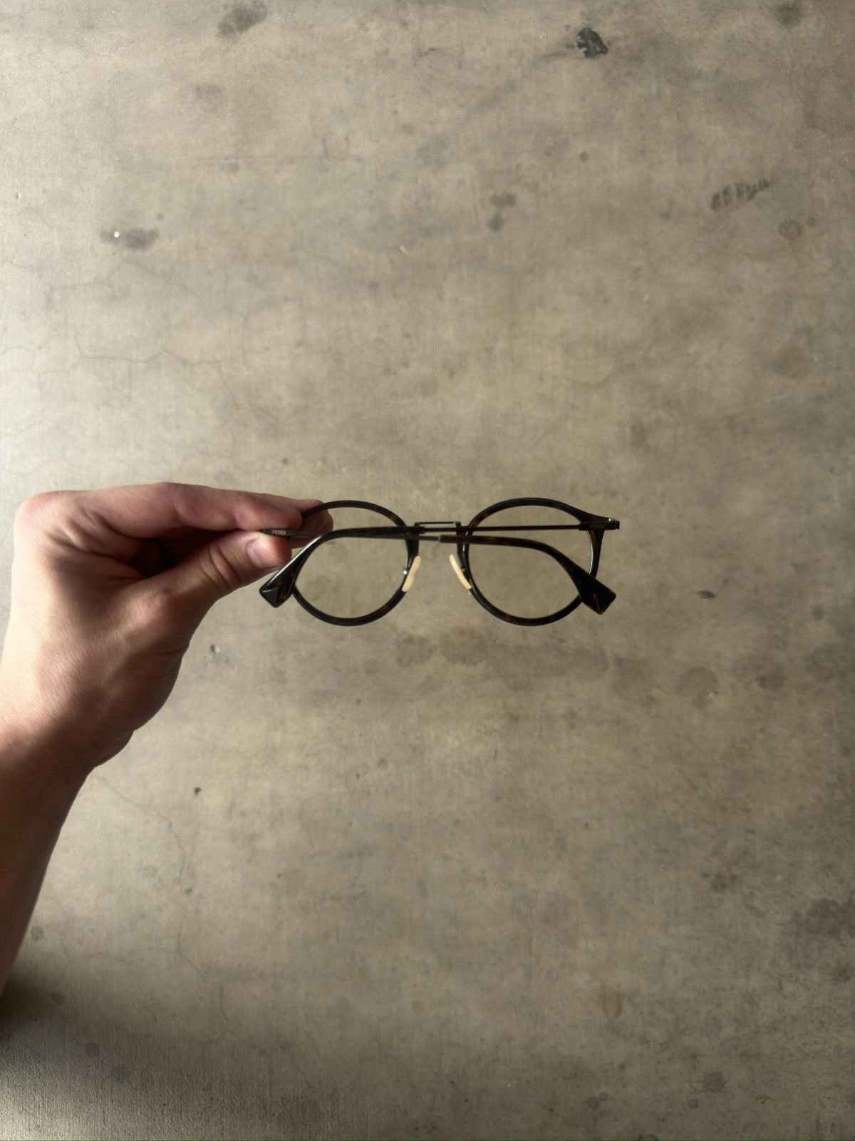 Fendi Fendi Full Rim Oval Demo Lens Glasses Size ONE SIZE - 7 Thumbnail