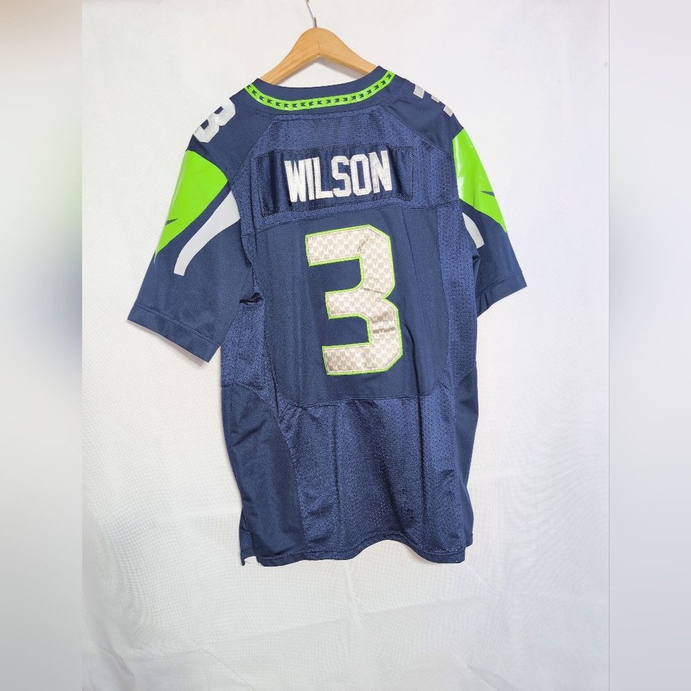 Nike Seattle Seahawks # 3 Limited Edition Sz 40 Jersey Russell Size US M / EU 48-50 / 2 - 2 Thumbnail