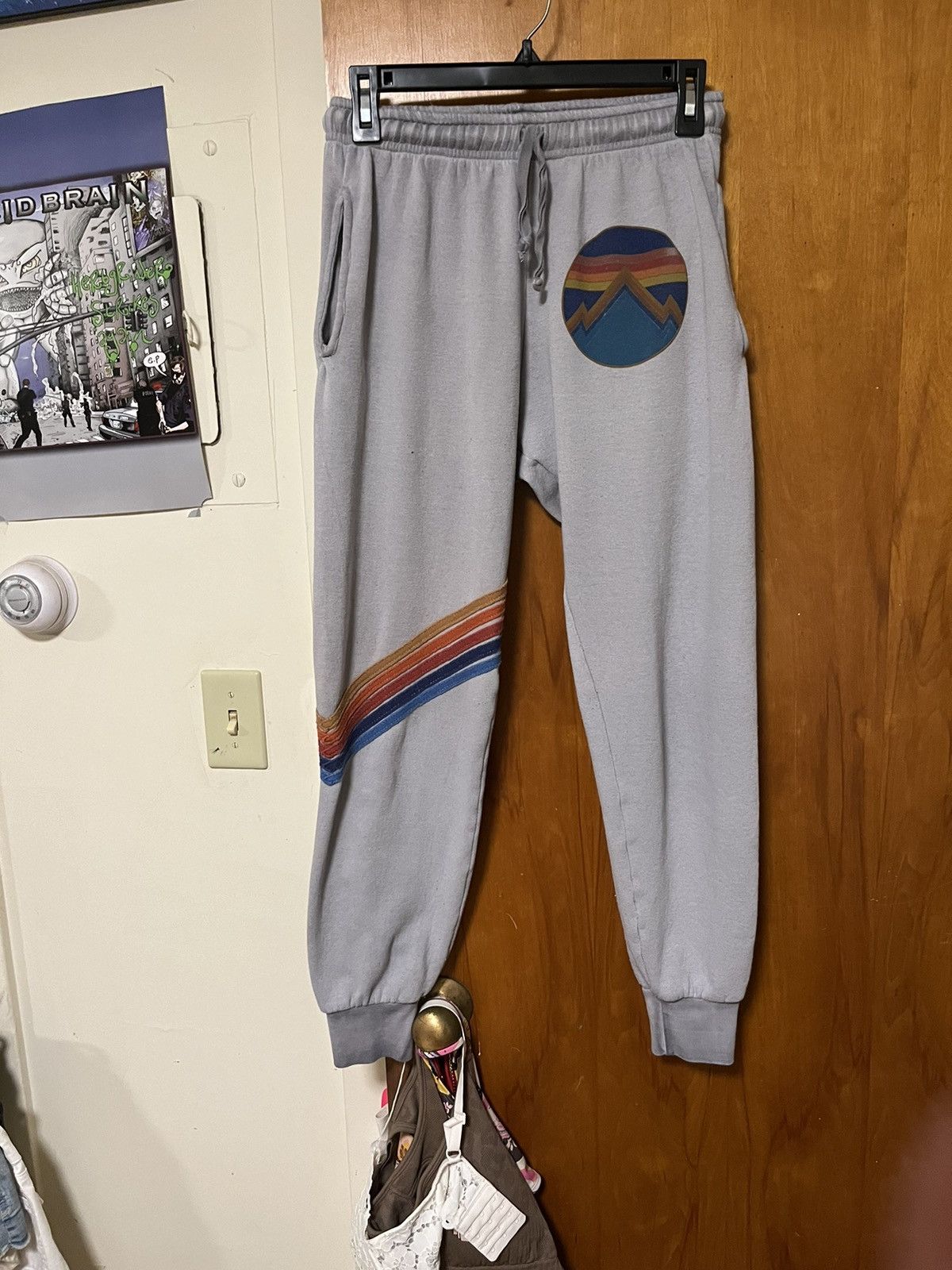 image of Aviator Nation Jogger’S in Grey, Women's (Size 28)