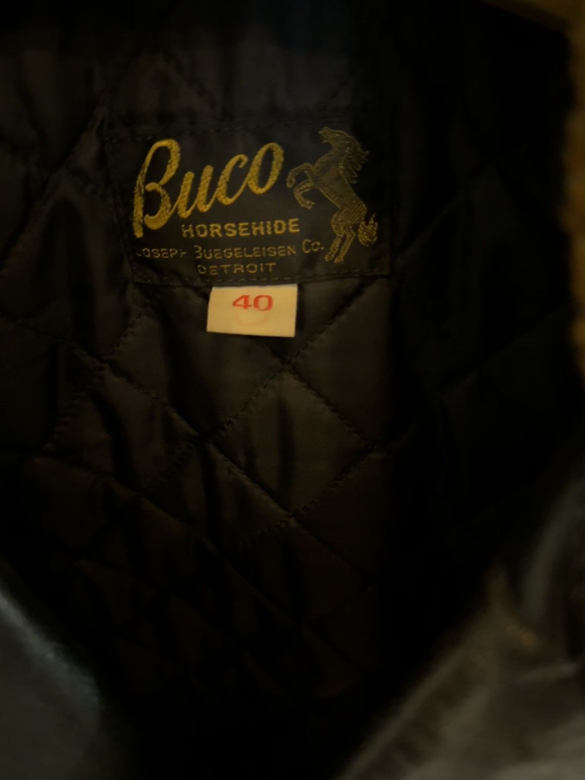 The Real McCoy's Buco J24L Horsehide leather jacket Size US M / EU 48-50 / 2 - 11 Thumbnail