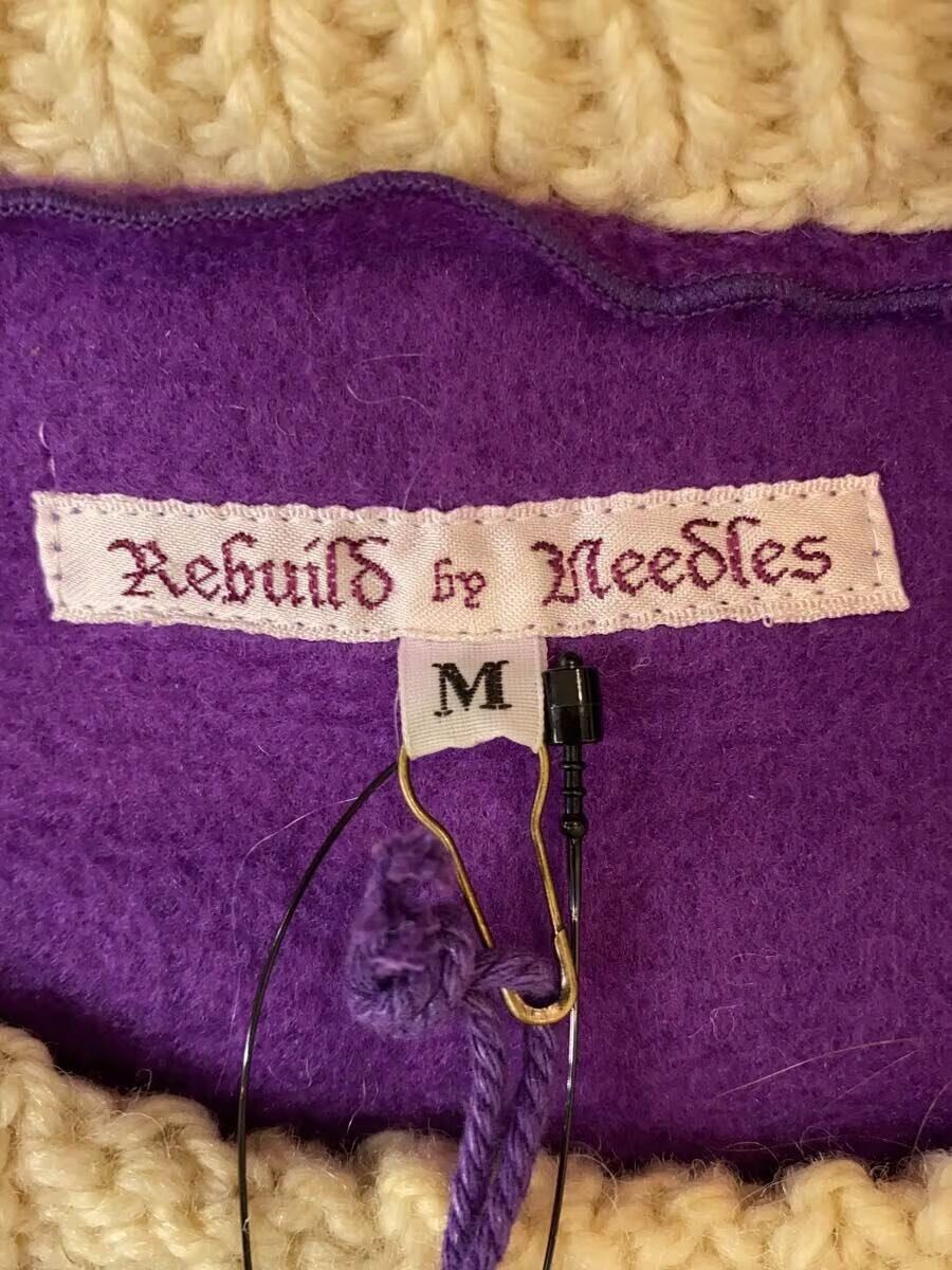 Needles Reconstructed Rebuild Cable Knit Wool Sweater Size US M / EU 48-50 / 2 - 4 Thumbnail