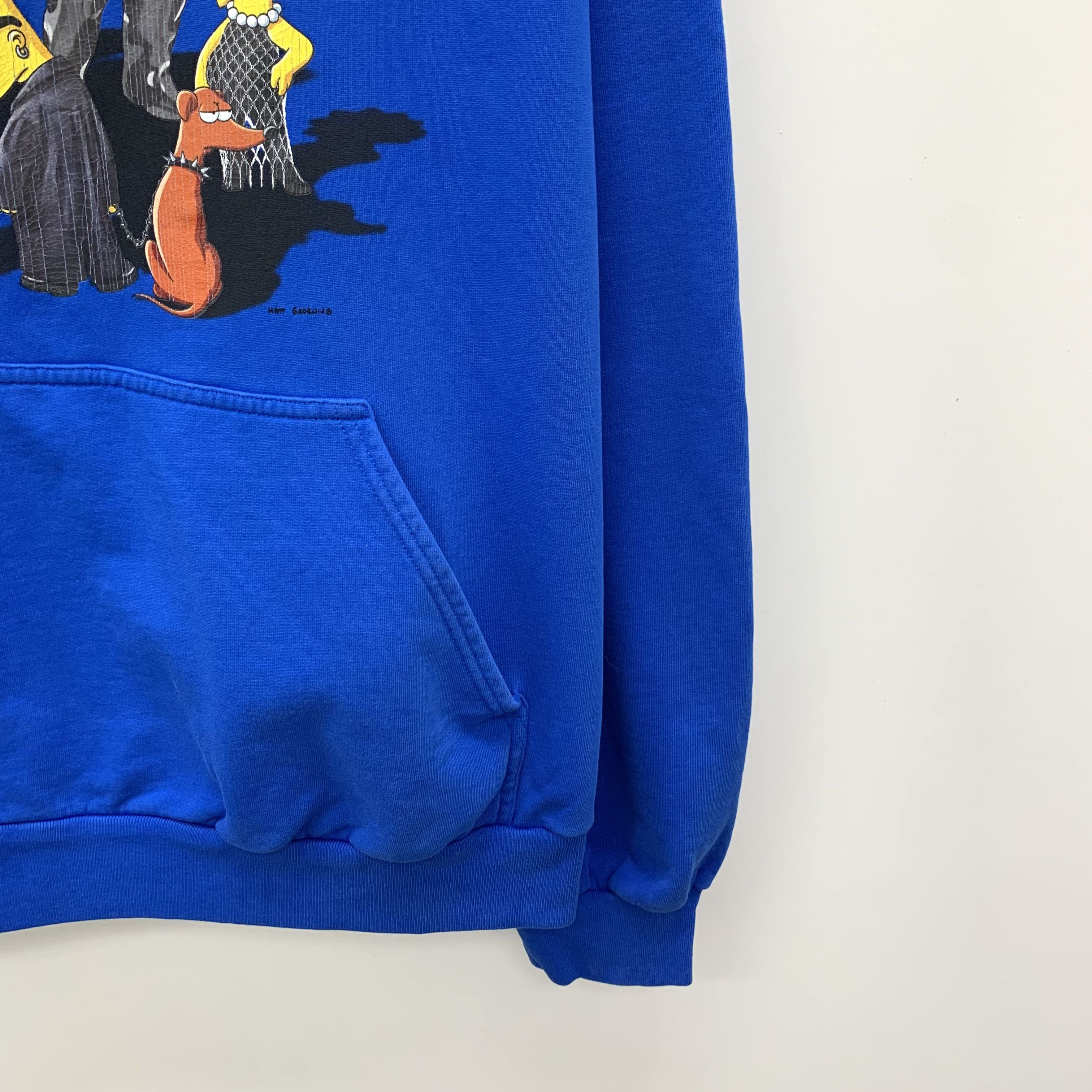 Balenciaga Balenciaga x Simpsons Navy Print Hoodie (Size L) Size US L / EU 52-54 / 3 - 6 Thumbnail