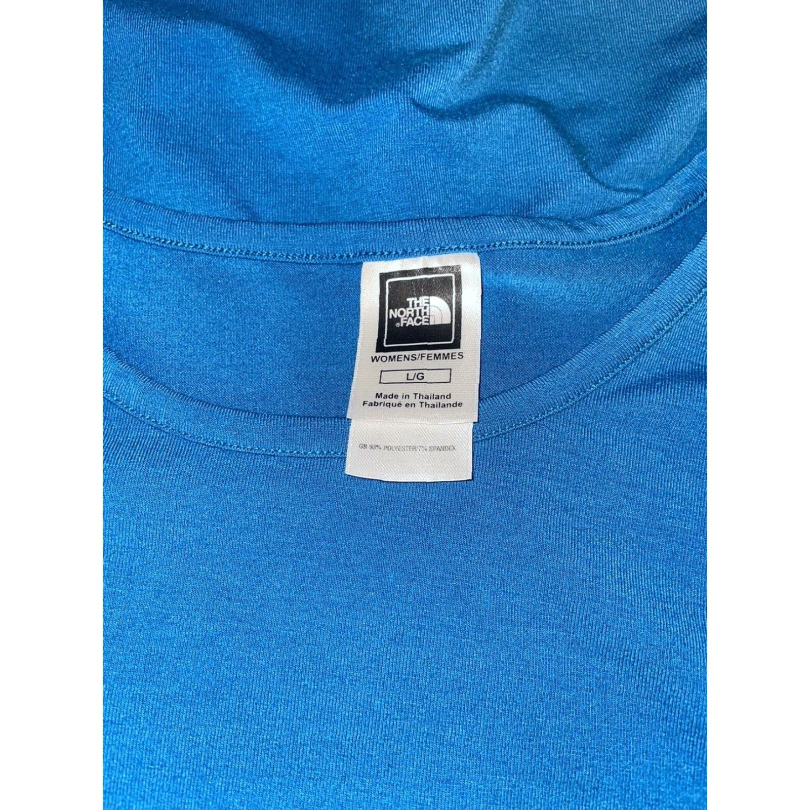 The North Face The North Face Women's Long Sleeve Athletic T-Shirt L Blue Activewear Size L / US 10 / IT 46 - 4 Thumbnail