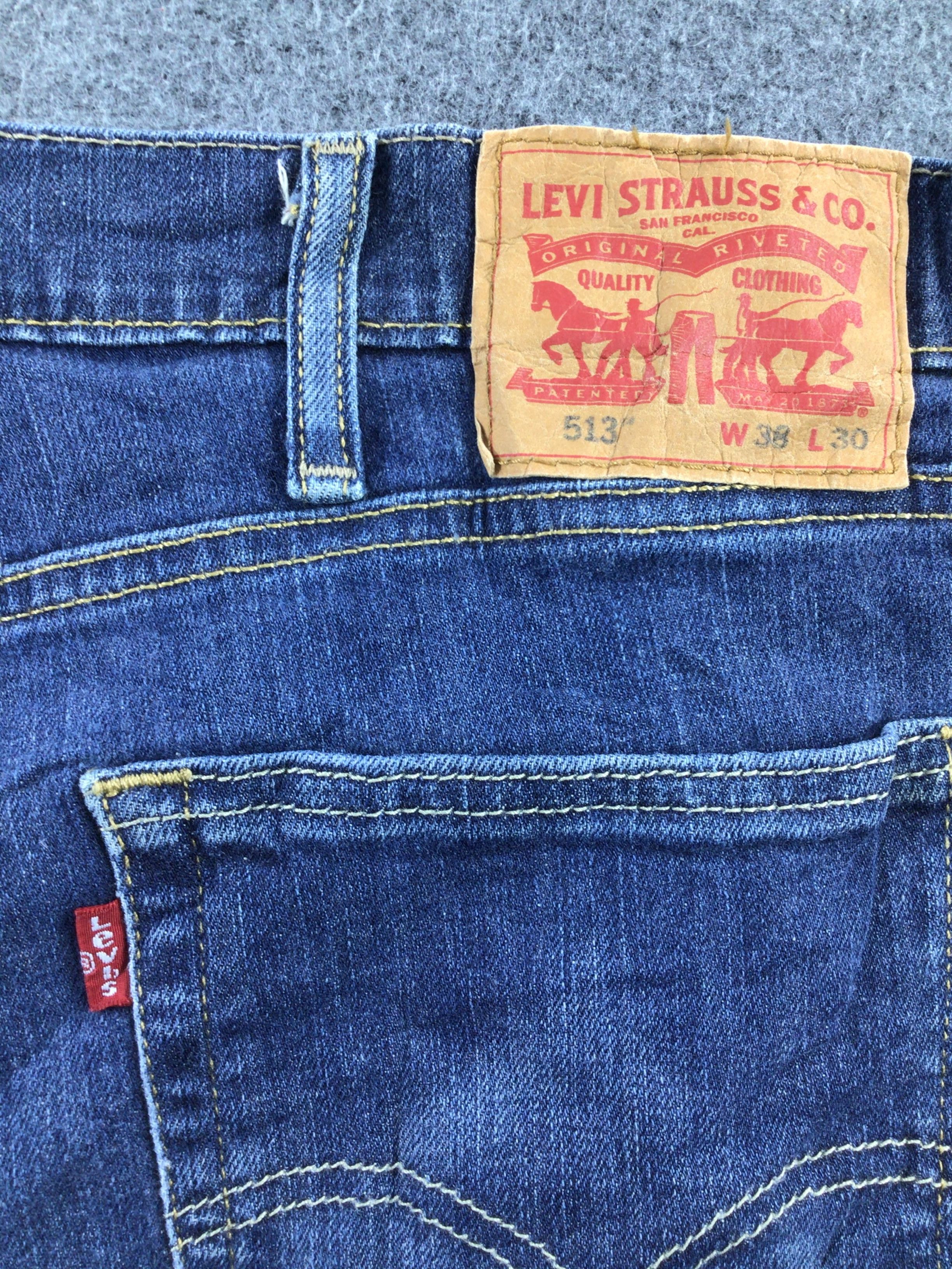 Levi's Vintage Levis 513 Jeans-JM548 Size US 38 / EU 54 - 5 Thumbnail