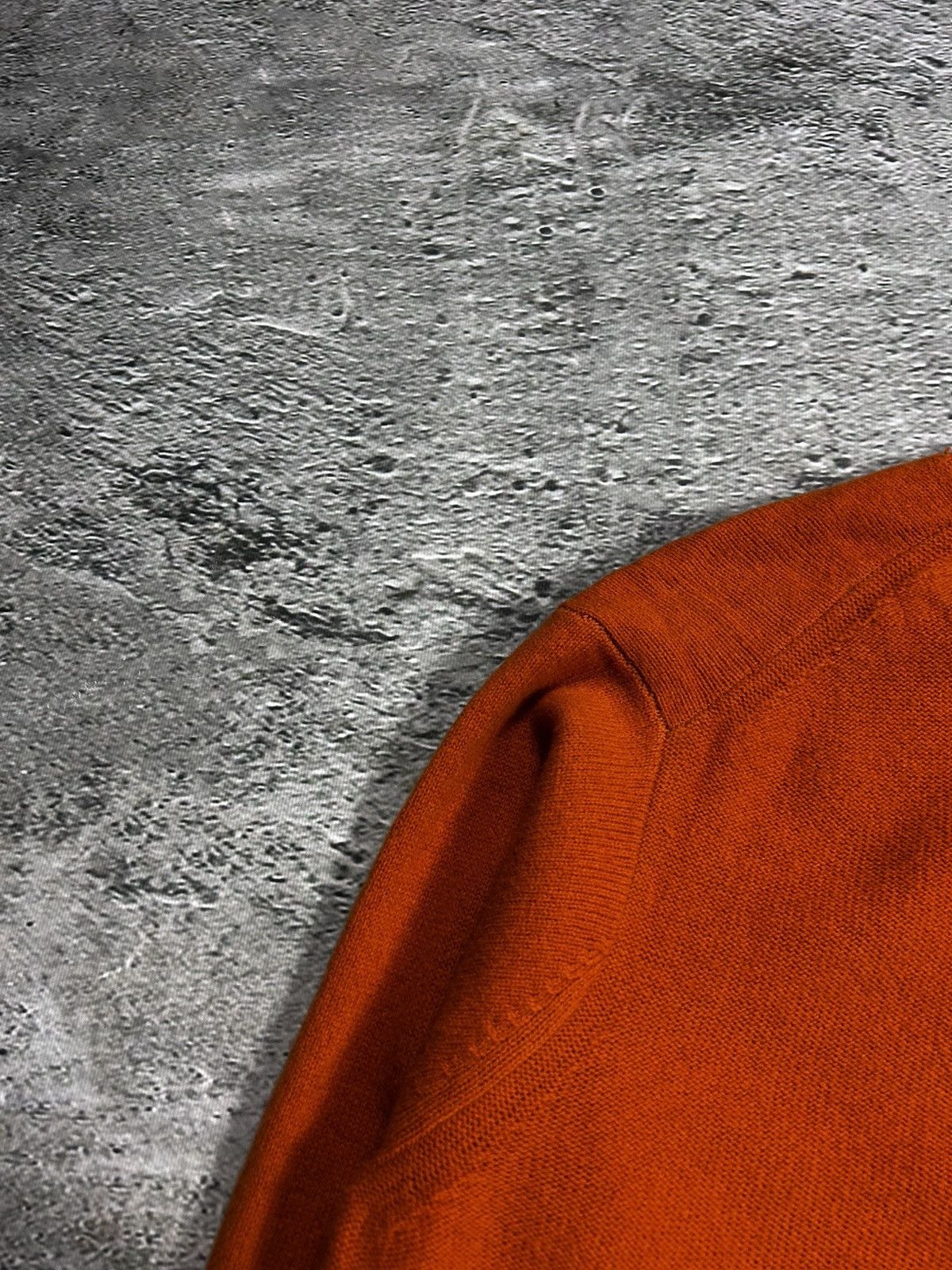 Anya Hindmarch × Uniqlo Anya Hindmarch Uniqlo Sweater Orange Size XL / US 12-14 / IT 48-50 - 8 Thumbnail