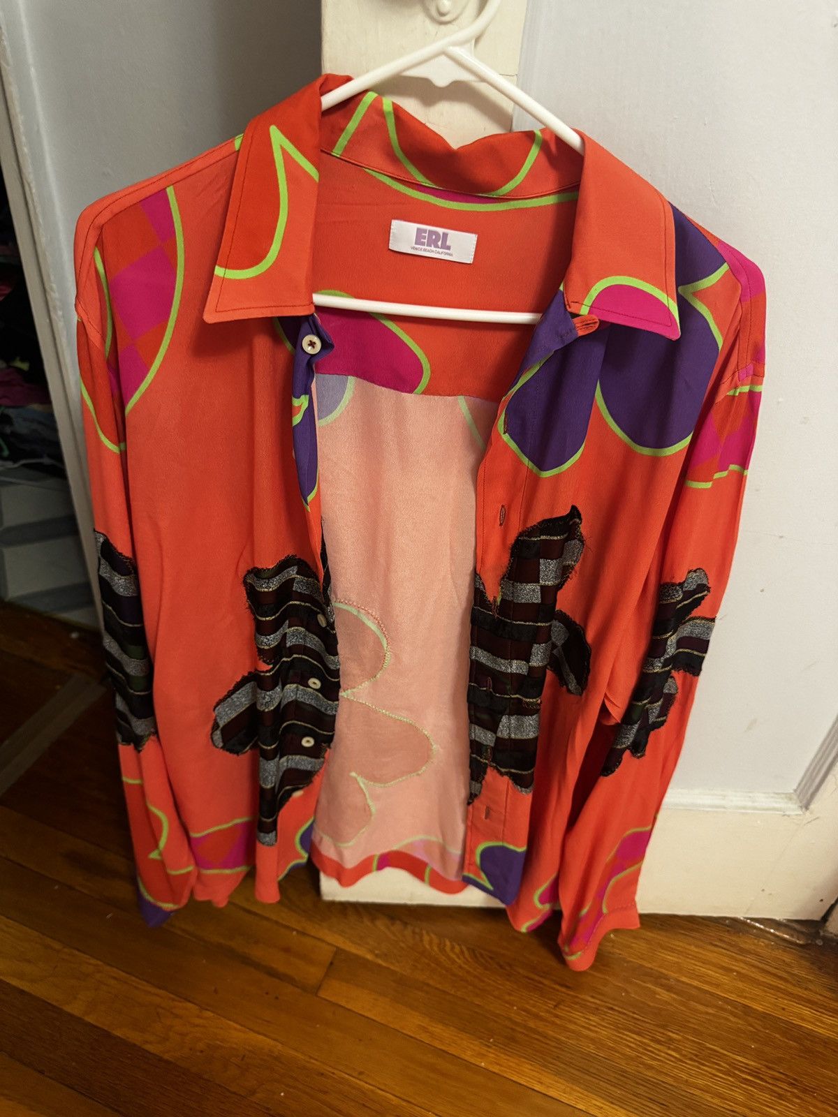ERL ERL graphic-print long sleeve shirt Size US M / EU 48-50 / 2 - 9 Thumbnail