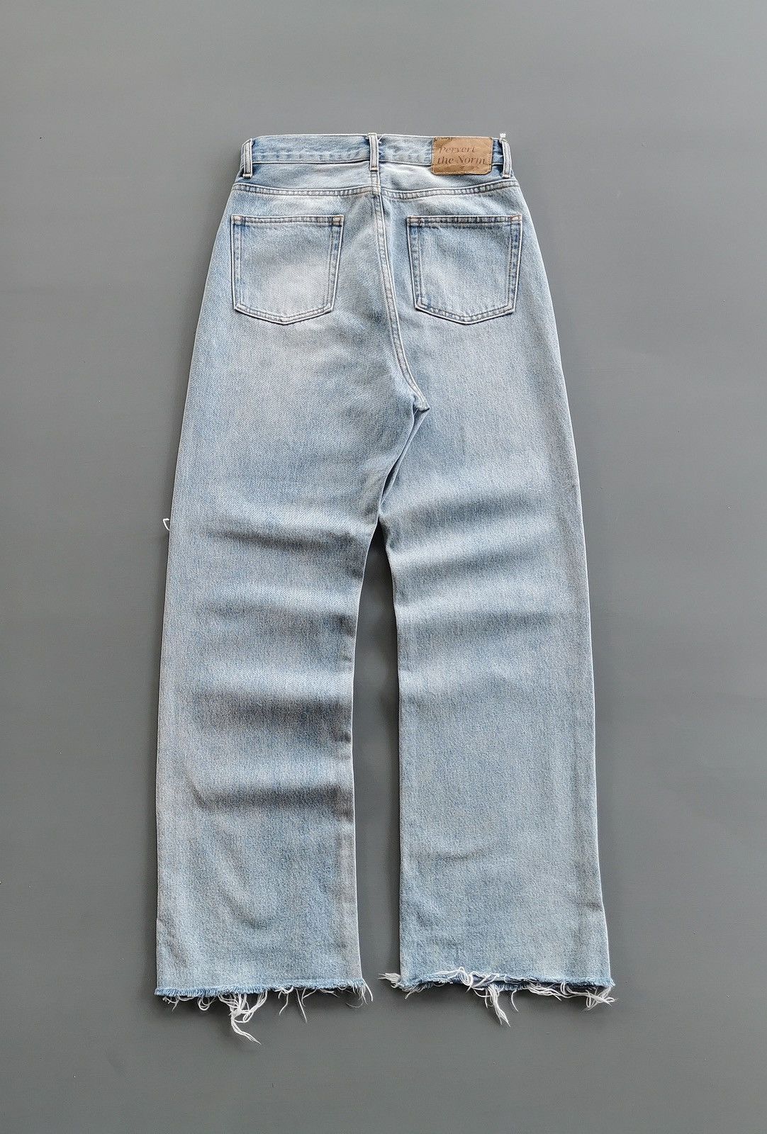 Vintage Pervert The Norm WWG Distressed Jeans Size 28" / US 6 / IT 42 - 3 Thumbnail