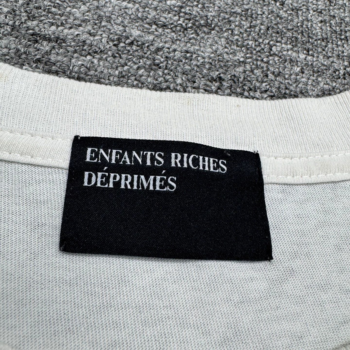 Enfants Riches Deprimes ERD FW25 Napoleon Letter Carriage Print White LS XL 98 new Size US XL / EU 56 / 4 - 2 Thumbnail