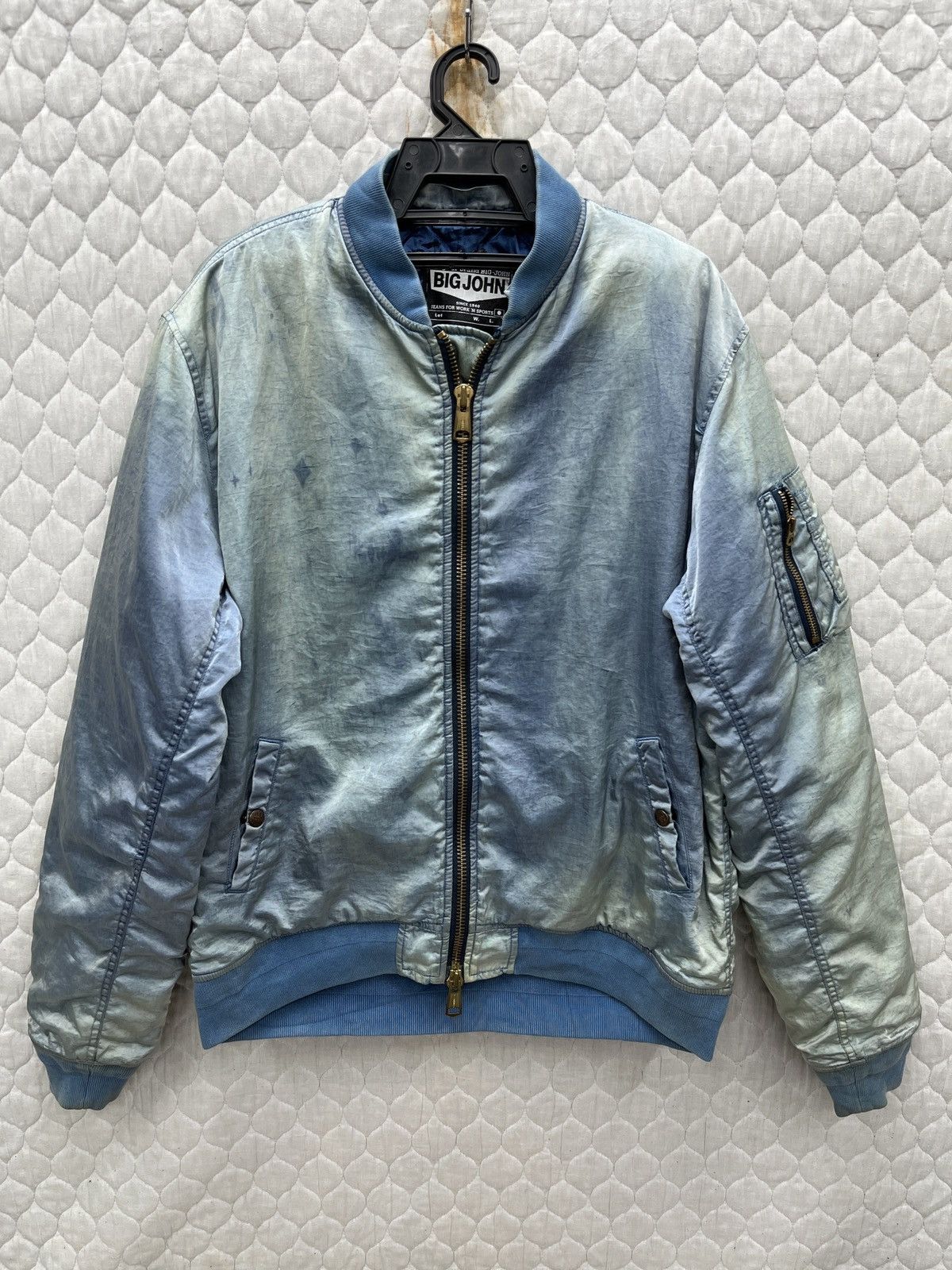 Vintage 🔥🔥🔥ARCHIVE VINTAGE SUN FADED BIG JOHN MA 1 JACKET Size US L / EU 52-54 / 3 - 1 Thumbnail