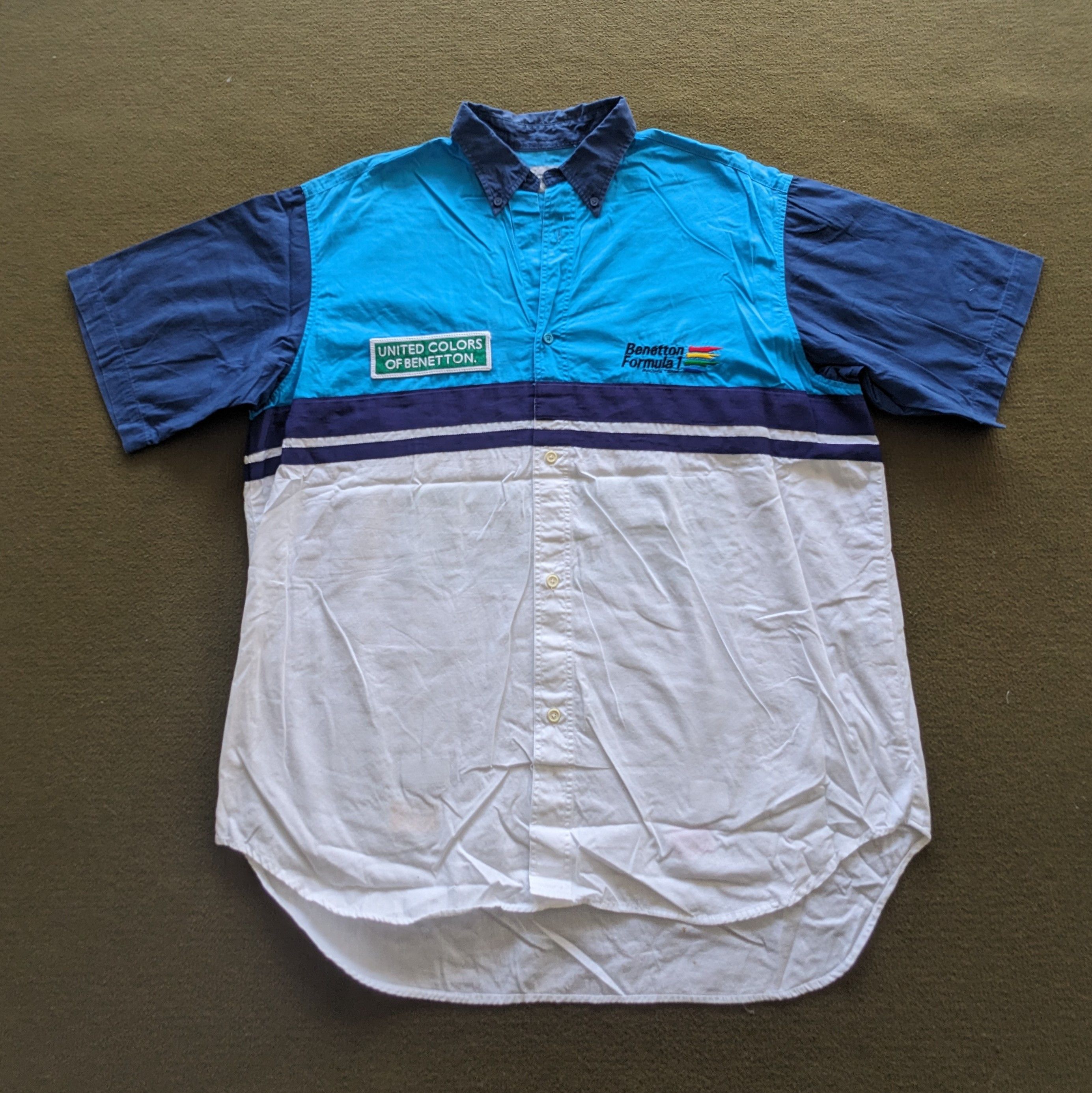 Vintage United Colors Of Benetton F1 Racing Shirts